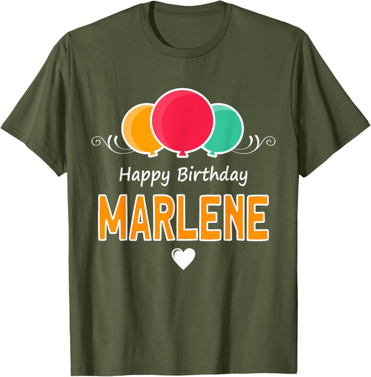 Happy Birthday Marlene T-Shirt Fun Gift for Celebrating Special Days - 21
