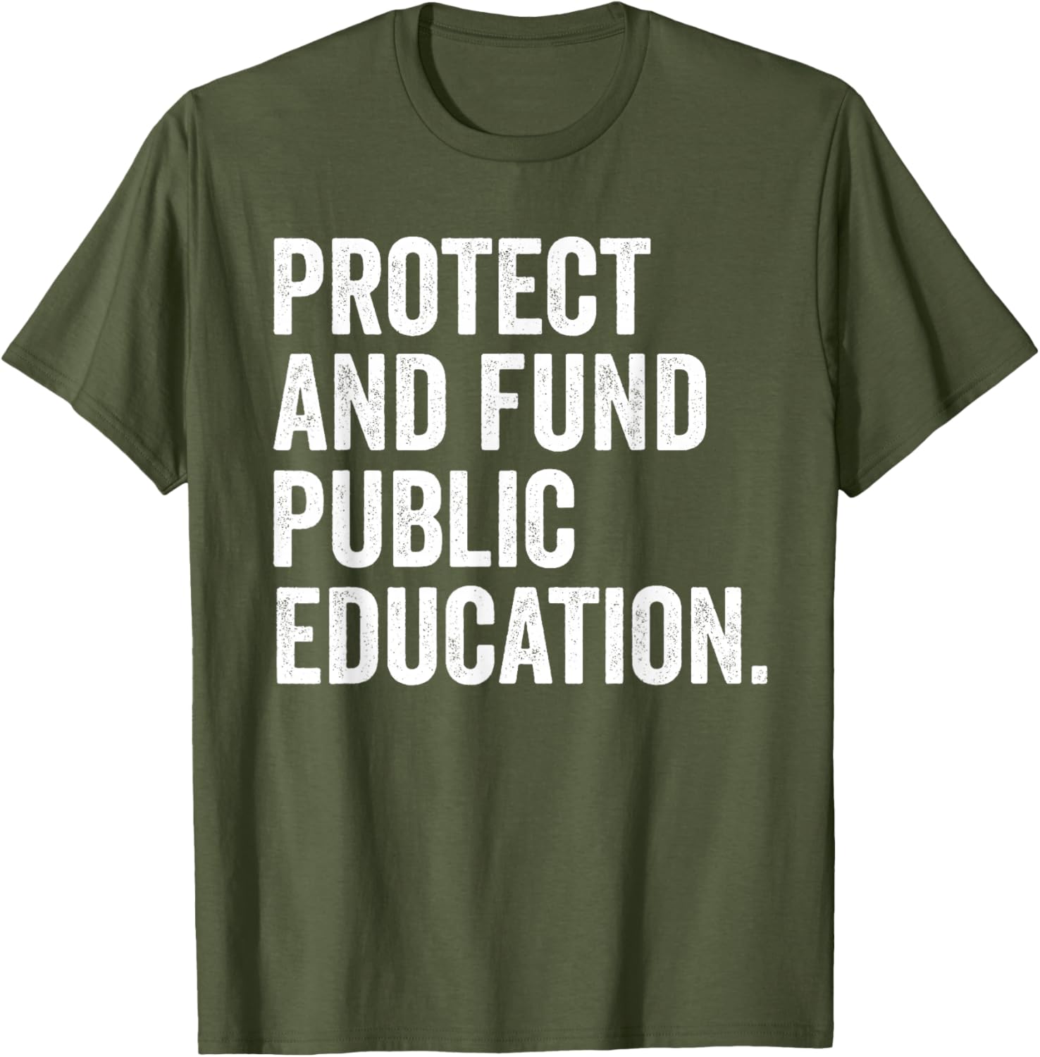 Support Education with Protect and Fund Public Schools T-Shirt - 19