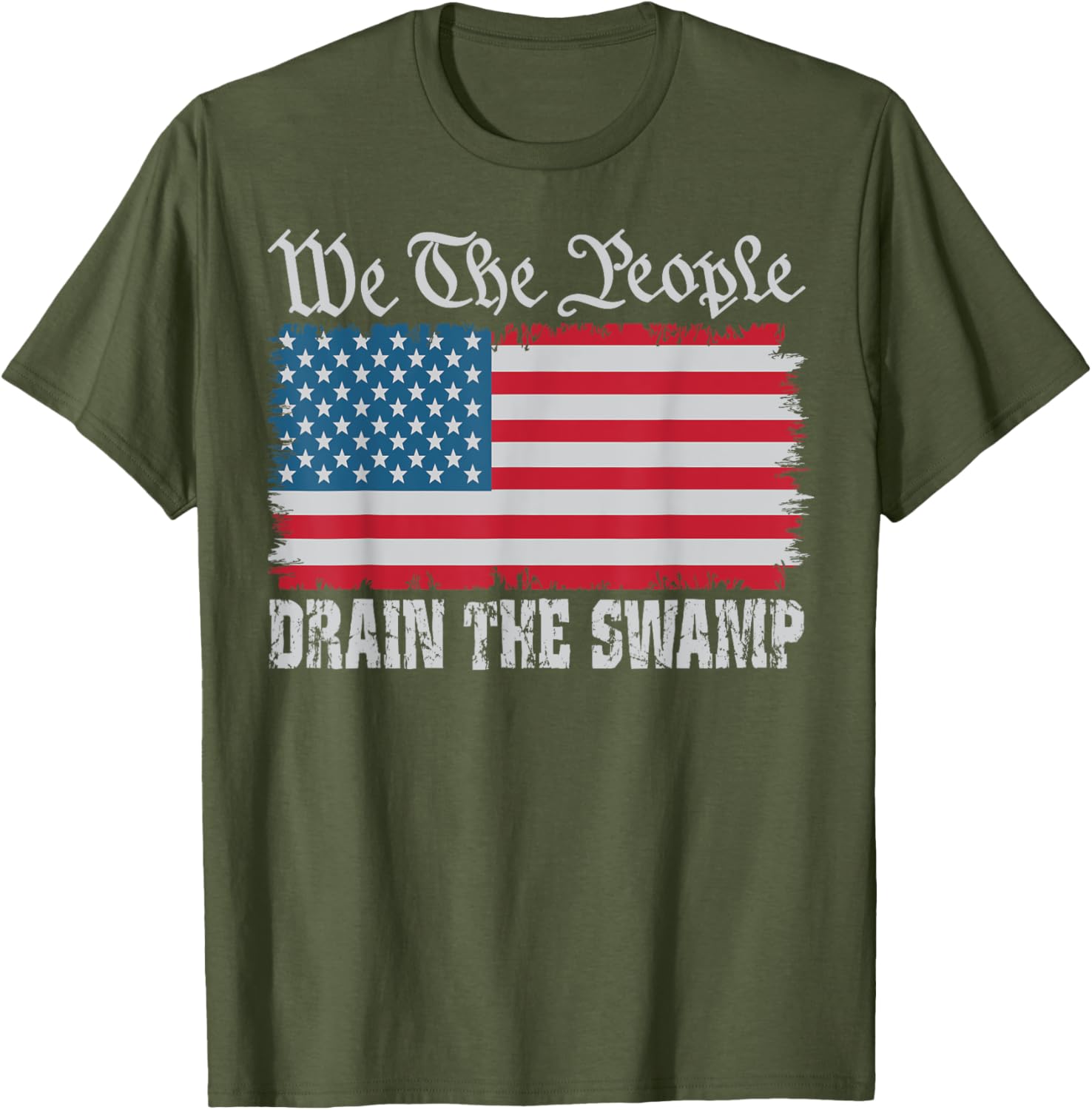 We The People Drain The Swamp Patriotic T-Shirt for Proud Americans - 2