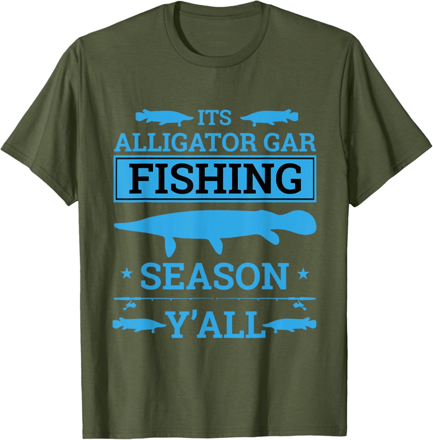 Alligator Gar Fishing Gear T-Shirt for True Fishing Enthusiasts - 10