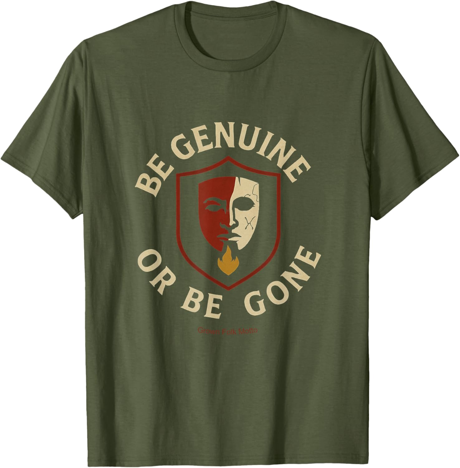 Be Genuine or Be Gone Motivational T-Shirt for Inspiring Style - 11