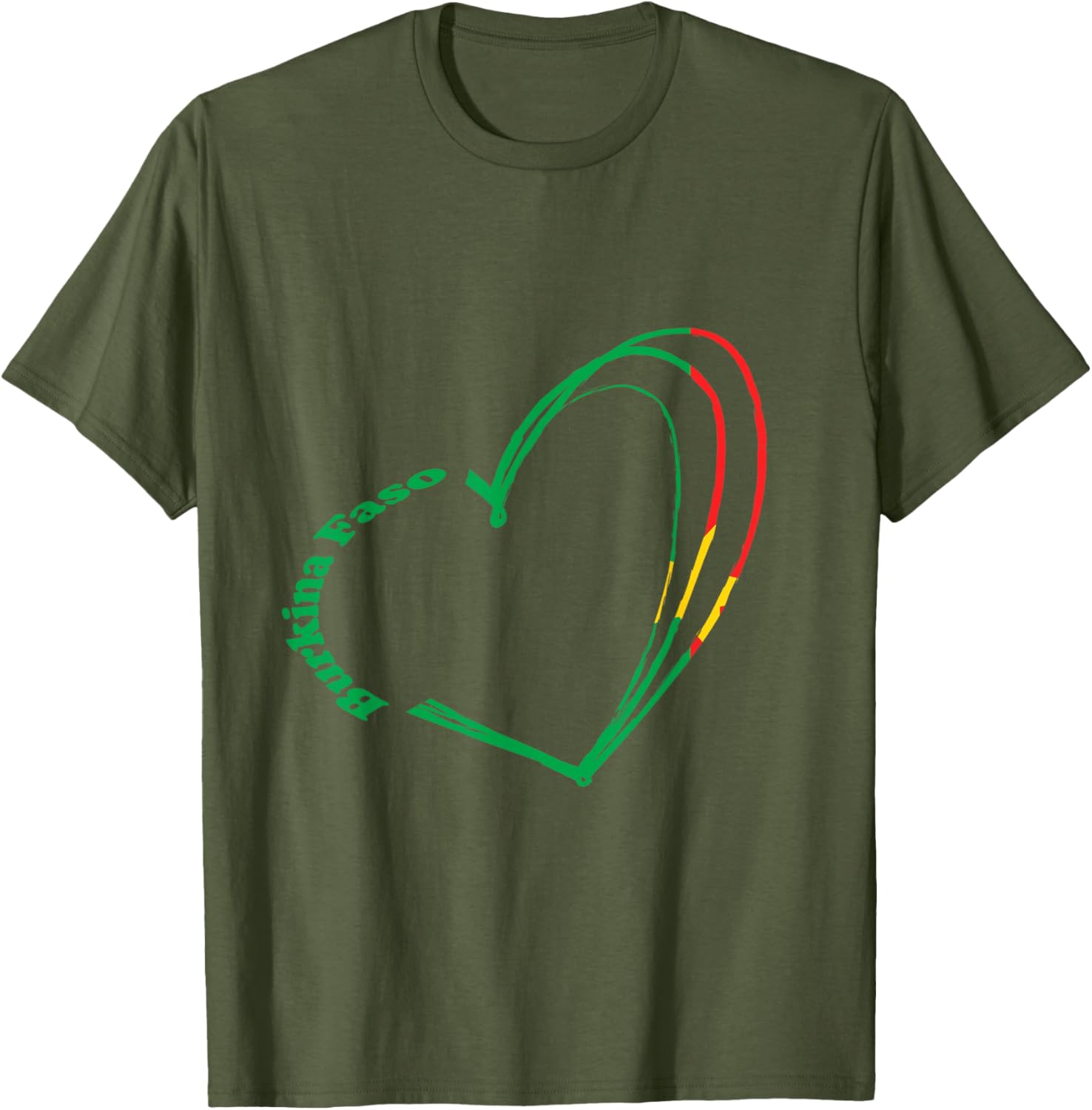 Burkina Faso Flag T-Shirt for Pride and Love of Burkina Faso - 13