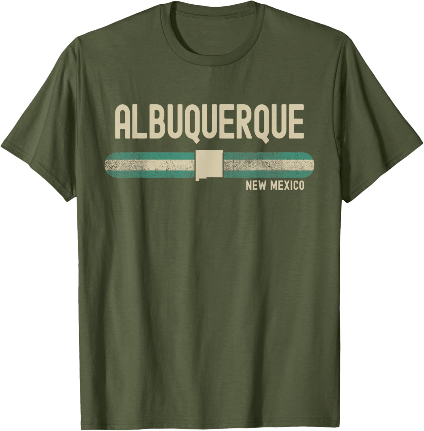 Albuquerque New Mexico 80s Style T-Shirt for Trendy Travelers - 11