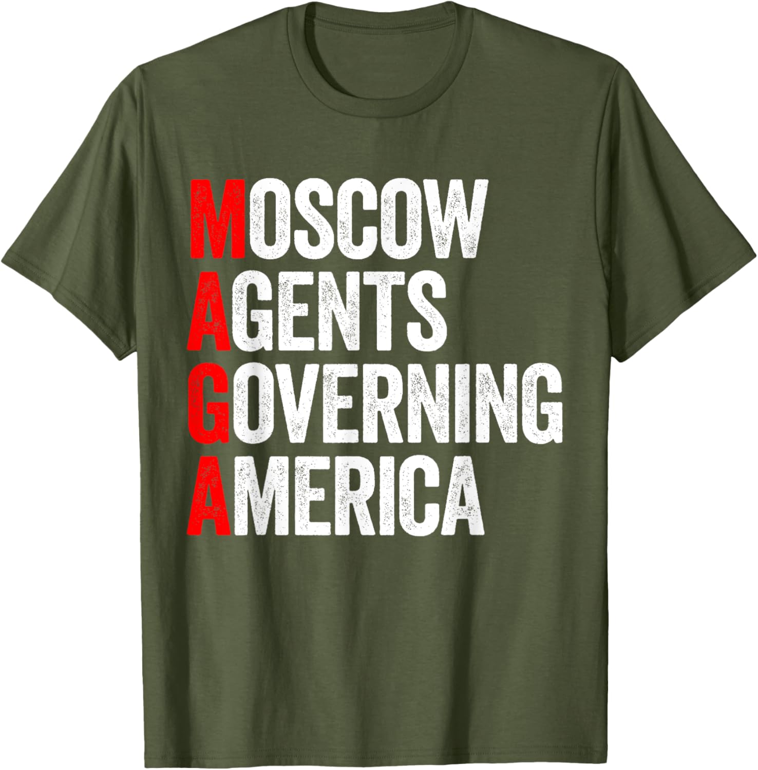 Vintage Moscow Agents Anti-Trump T-Shirt for Men and Women - Trendy Apparel - 1