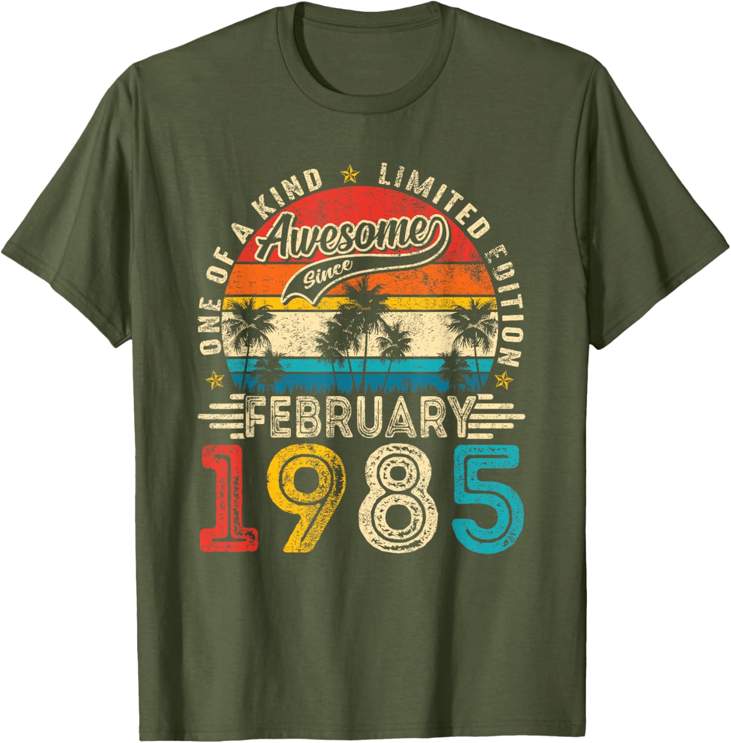 40 Years Awesome Since February 1985 Women's T-Shirt for 40th Birthday - 10