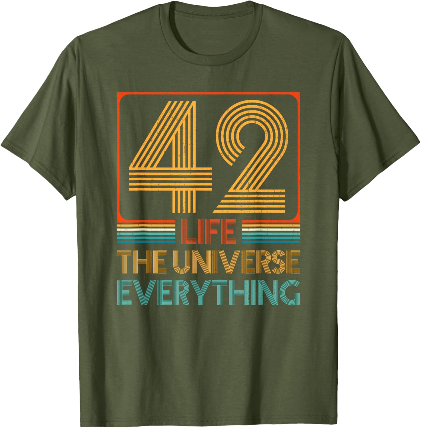 42 Life The Universe Everything T-Shirt for Fans of Sci-Fi and Humor - 4
