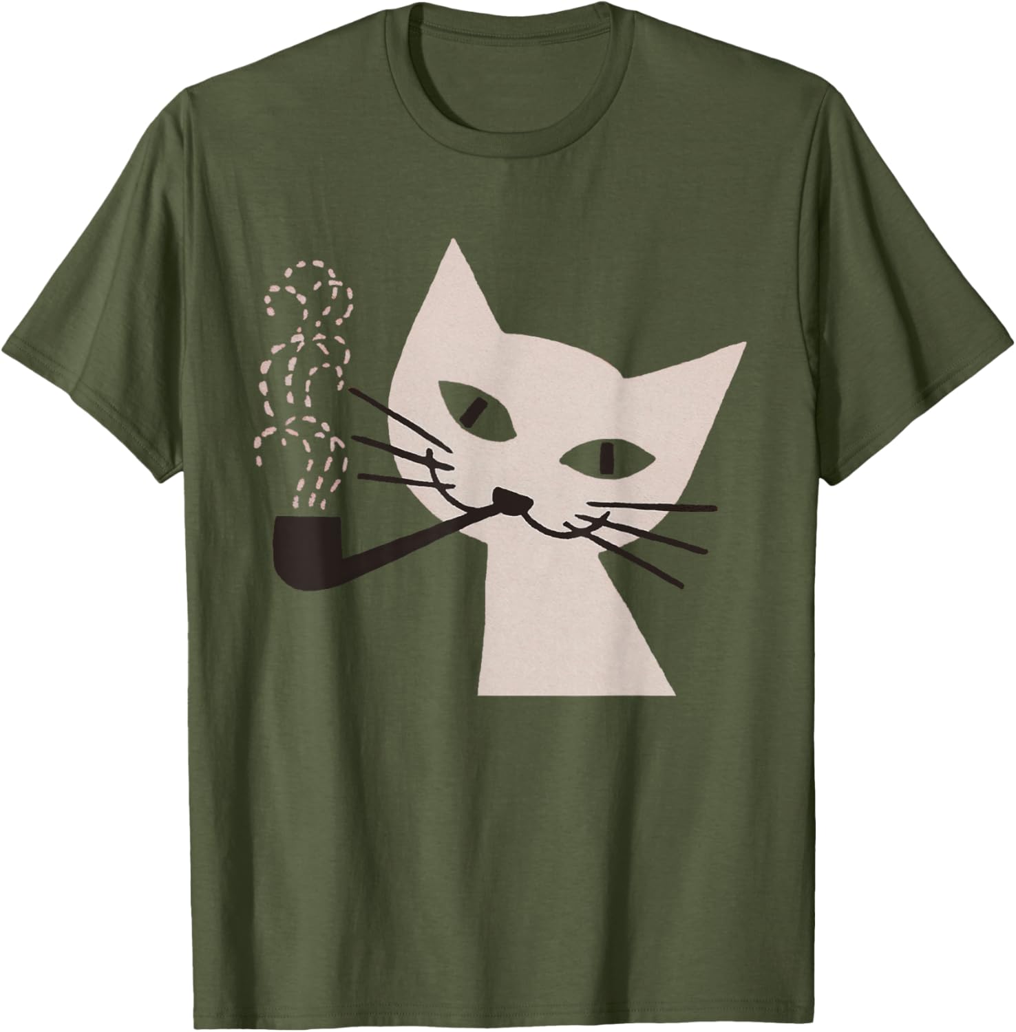 Retro 60s Vintage Cat Smoking Cigarette T-Shirt for Cool Cat Lovers - 18
