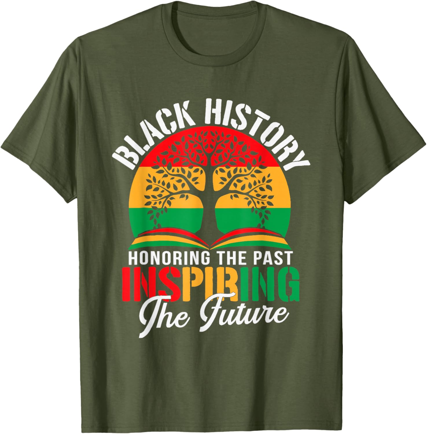 Black History Teacher T-Shirt Honoring the Past Inspiring the Future - 26