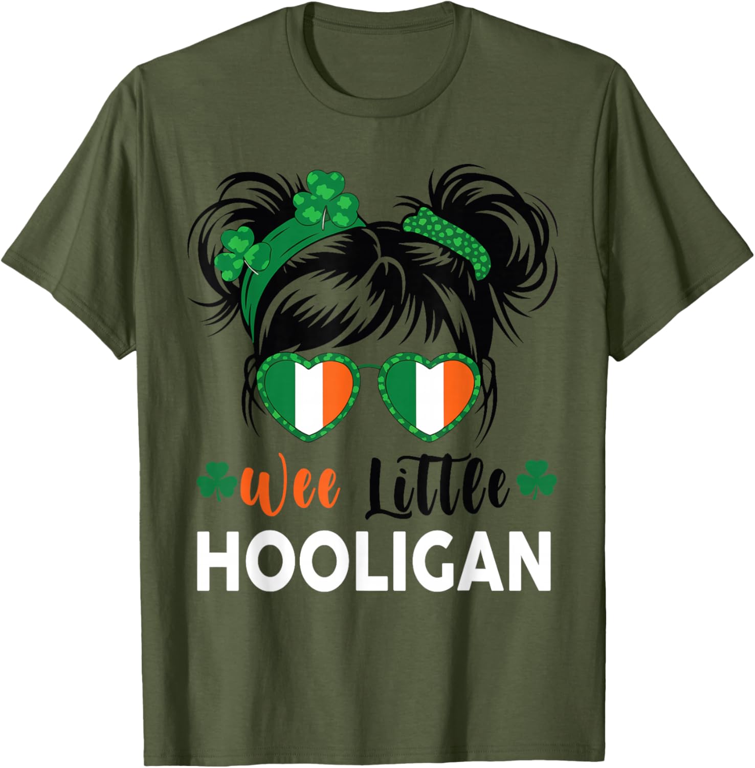 Adorable St Patrick's Day Irish Girl Toddler T-Shirt for Kids Fun - 3