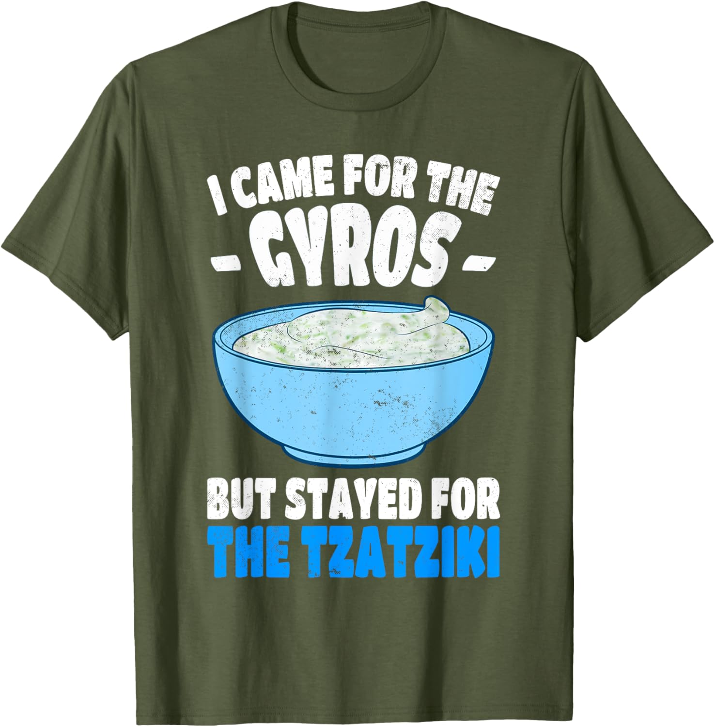 Tzatziki Lover Graphic T-Shirt for Men and Women, Perfect Greek Food Gift - 8
