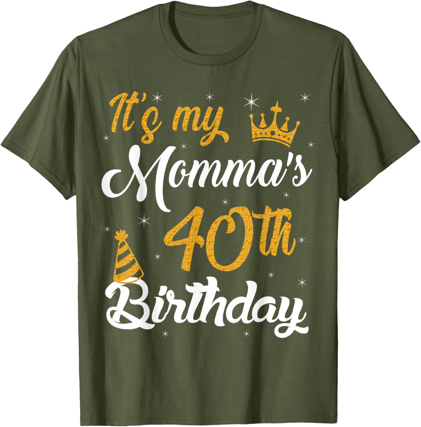 Happy 40th Birthday Mom T-Shirt Retro 1985 Celebration Gift - 17