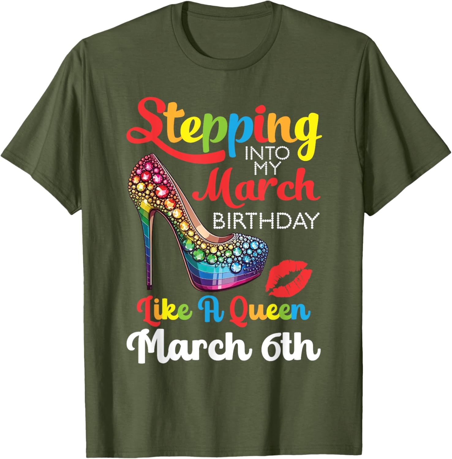 March Birthday Queen T-Shirt for Celebrating Your Special Day March 6th - 15