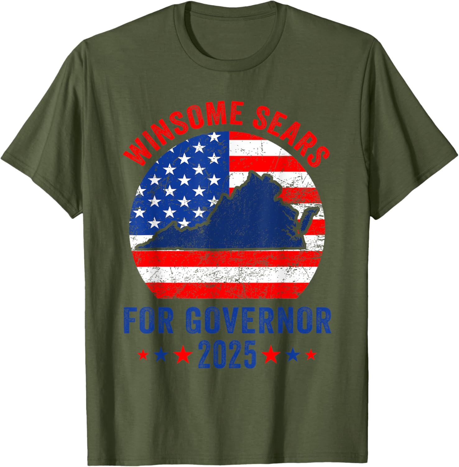 Winsome Sears Virginia Governor Election 2025 Republican T-Shirt for Supporters - 10
