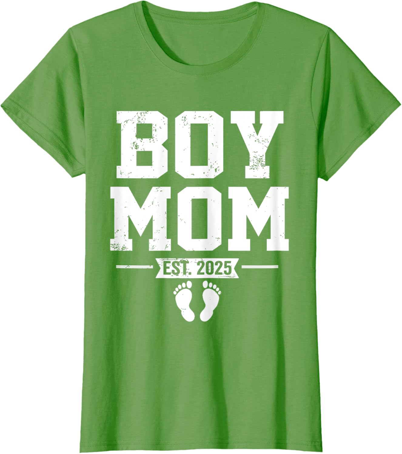 Boy Mom Established 2025 Newborn Mother's Day Gift T-Shirt - 15