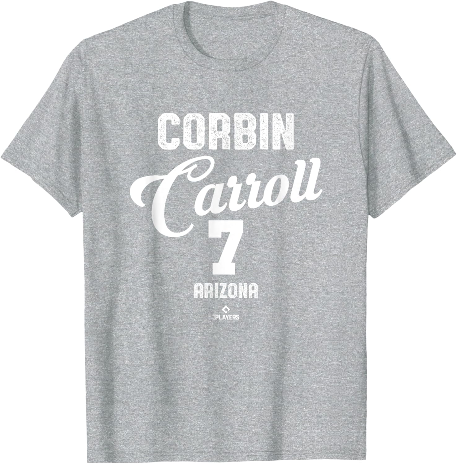 Corbin Carroll Arizona Vintage MLBPA T-Shirt for Baseball Fans - 1