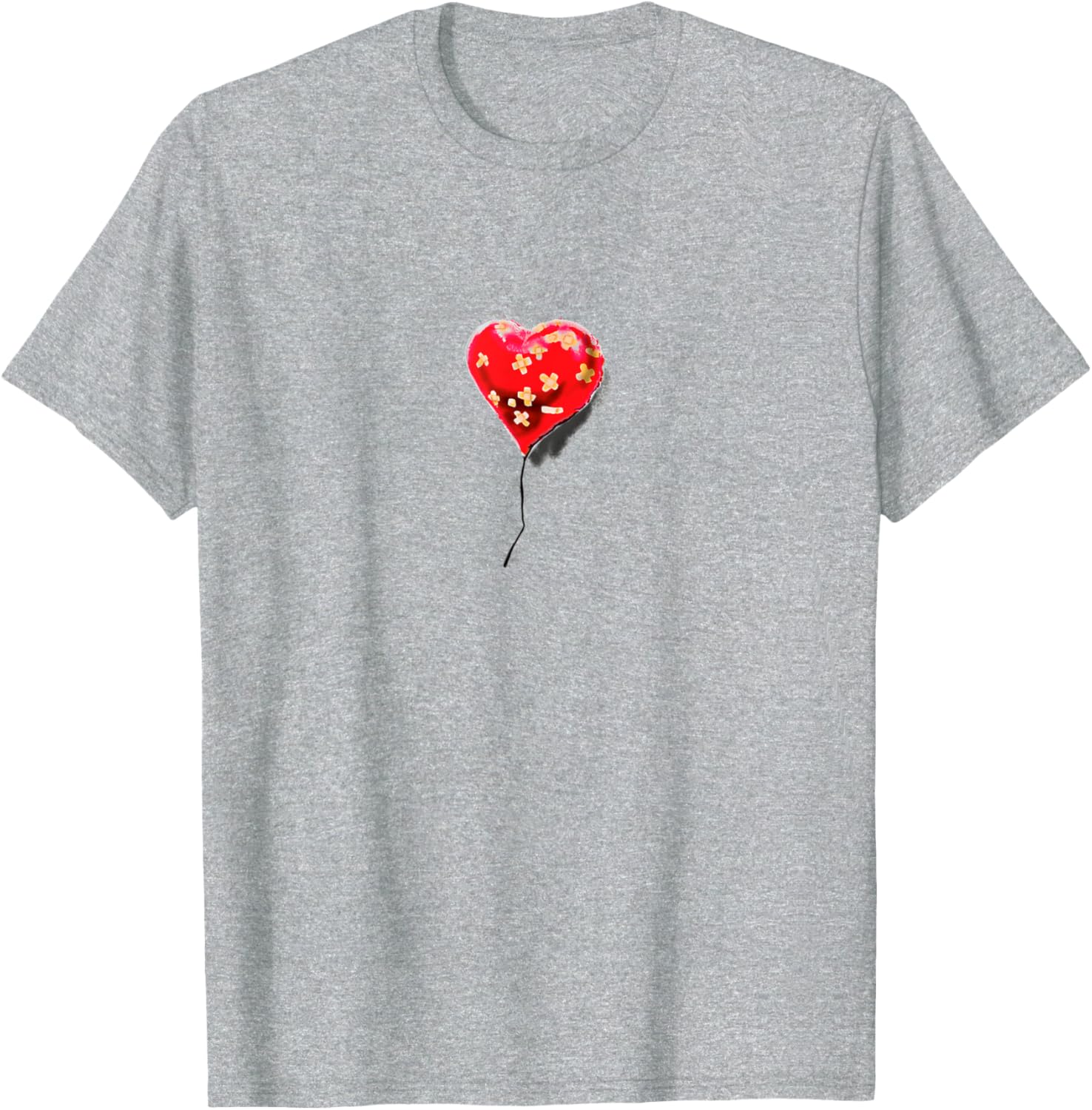 APOH Valentine's Banksy Love Hurts T-Shirt for Trendy Style - 7