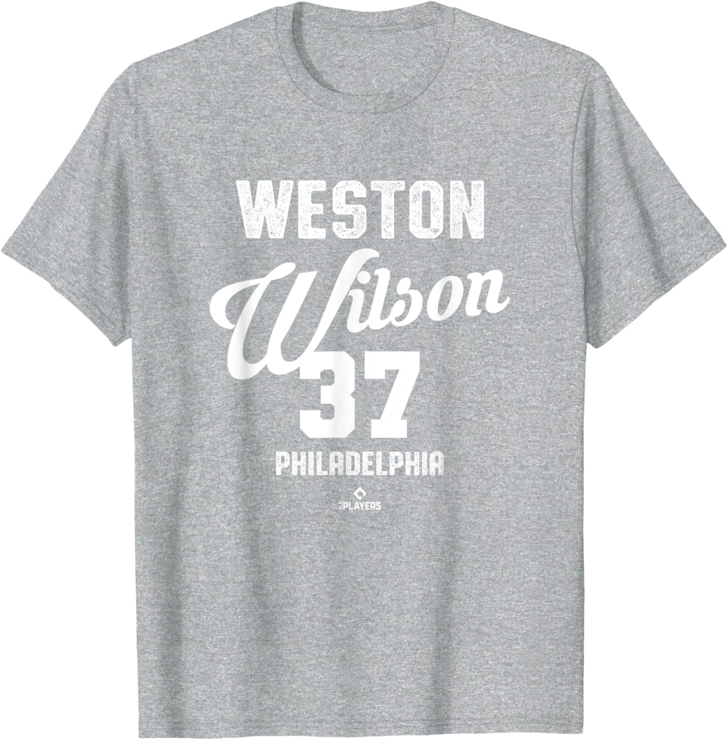 Vintage Weston Wilson 37 Philadelphia Baseball T-Shirt for Fans - 3