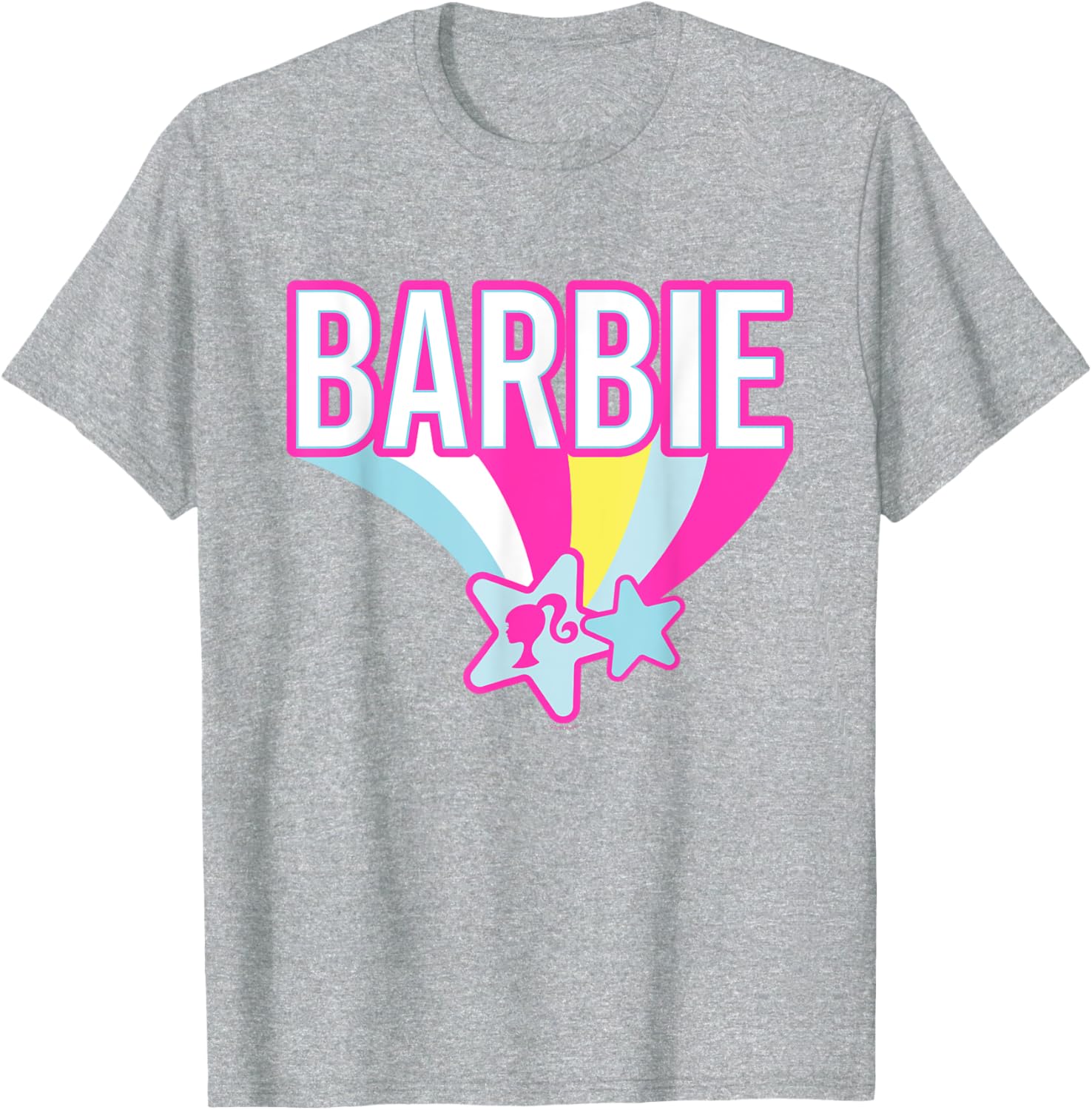 Barbie Pastel Rainbow T-Shirt for Fun Stylish Girls' Fashion - 5