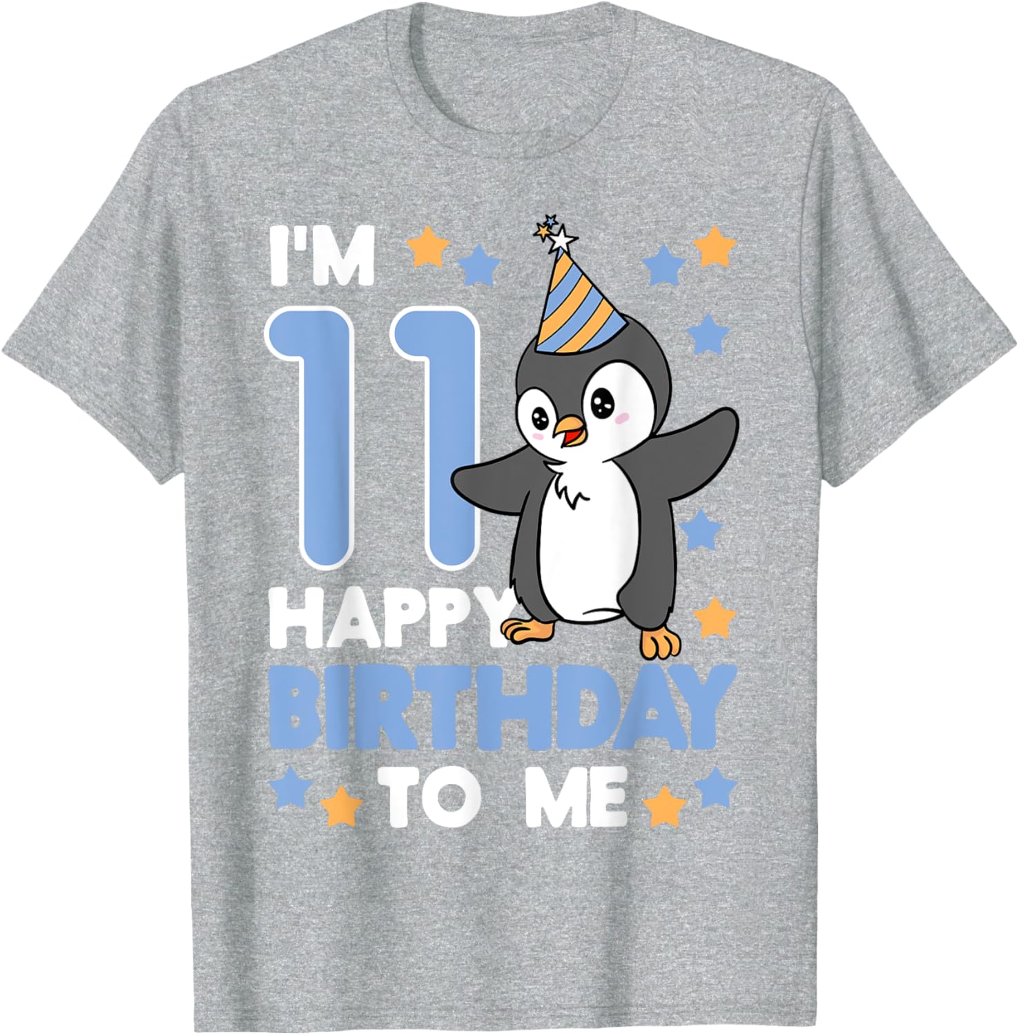 Cool Penguin 11 Birthday Zookeeper T-Shirt for Arctic Celebration Fun - 6