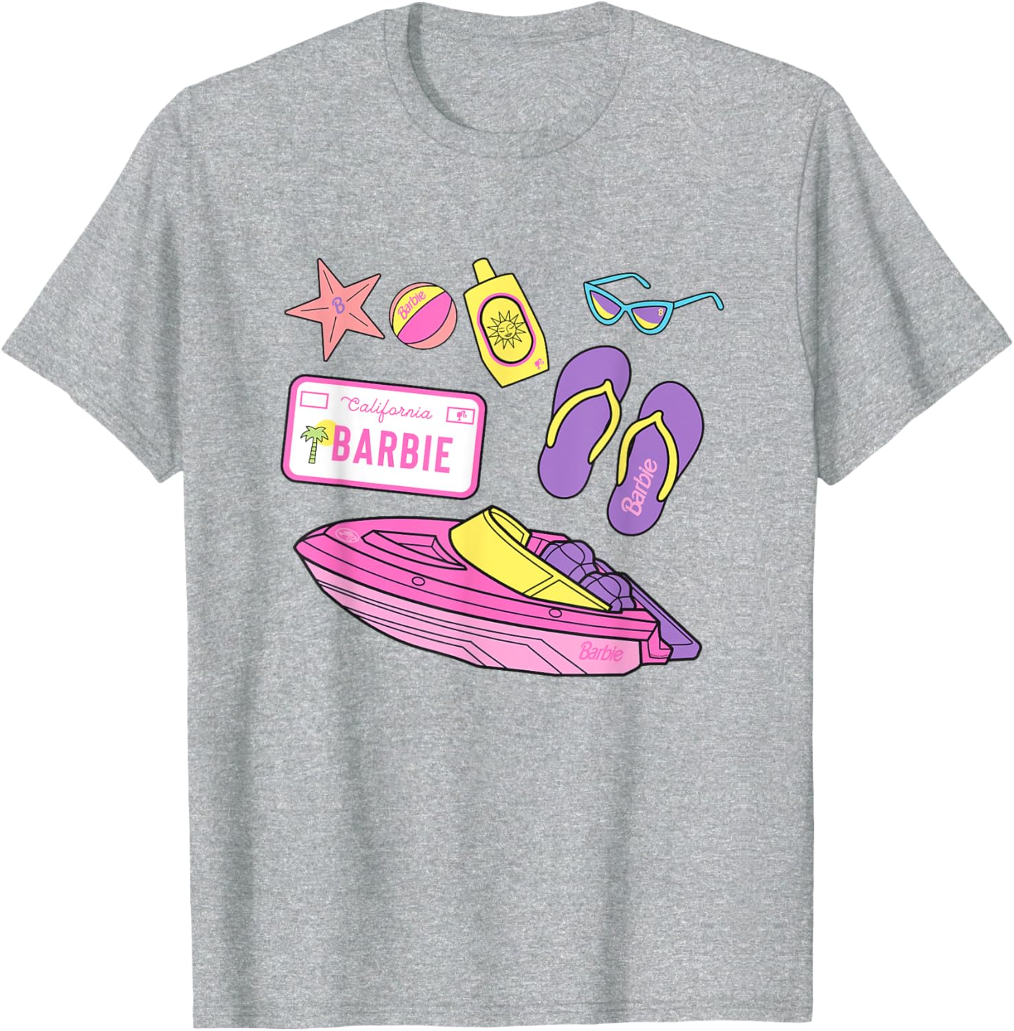 Barbie Icons of Summer T-Shirt for Fun Summer Style and Adventure - 2