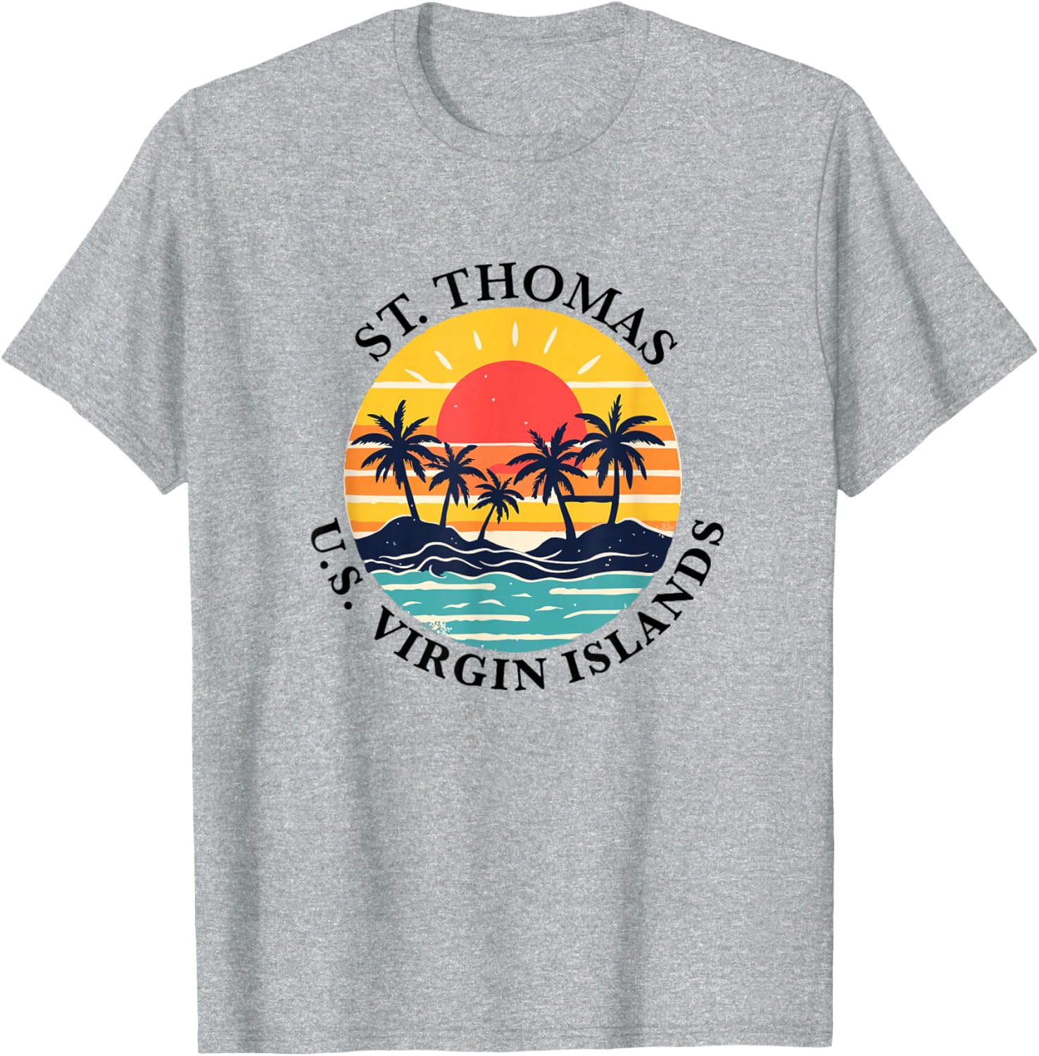 St. Thomas U.S.V.I. Souvenir Vacation T-Shirt for Island Lovers - 2