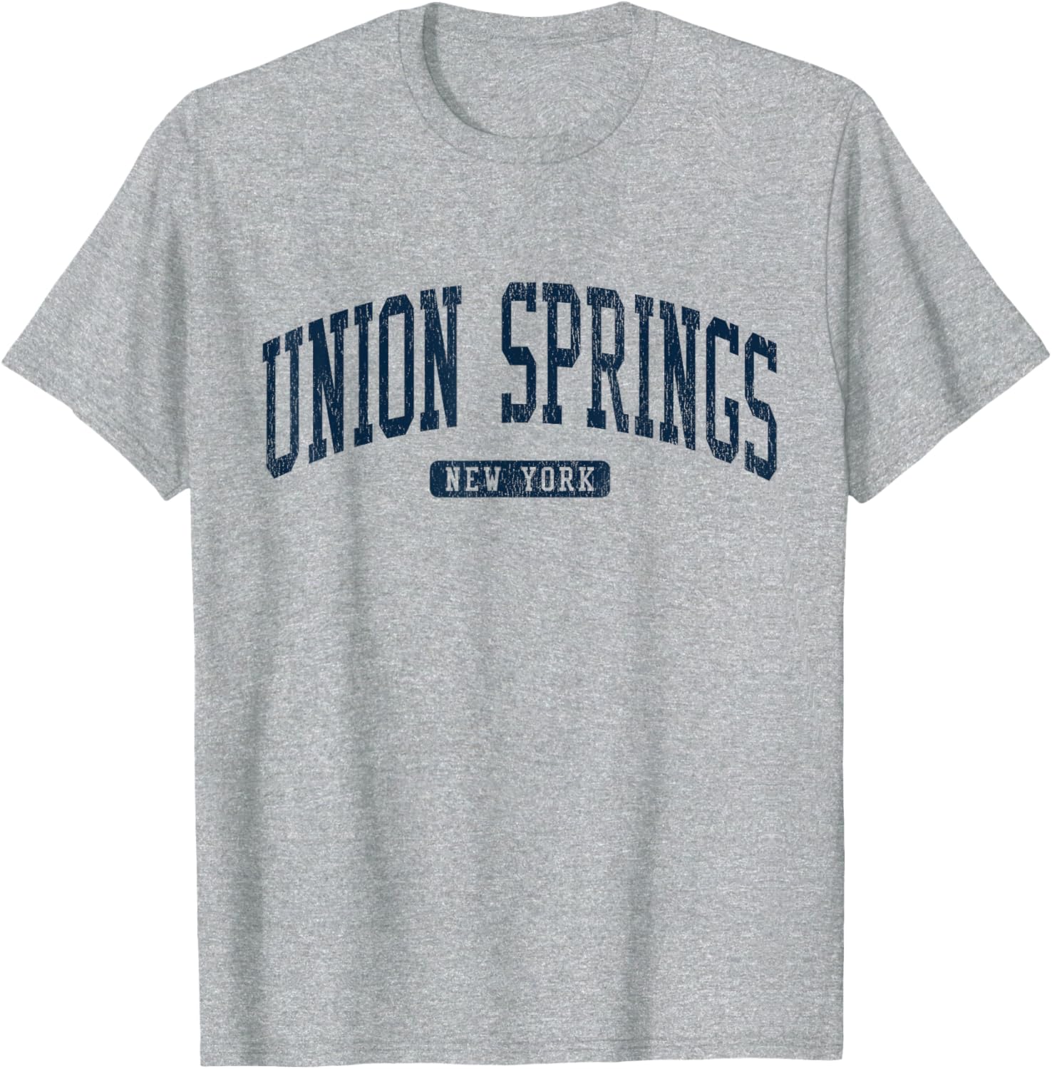 Union Springs NY College Style Blue T-Shirt for Comfortable Casual Wear - 5