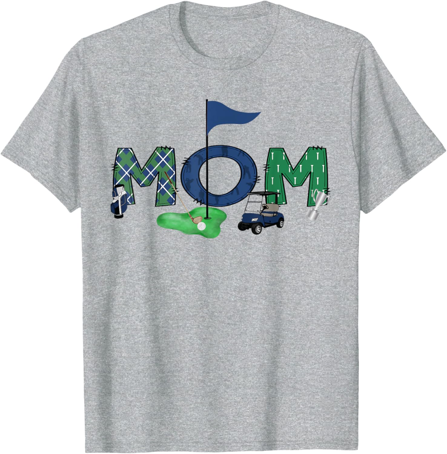 Mom of the Birthday Boy Golf T-Shirt for Fun and Stylish Celebrations - 5