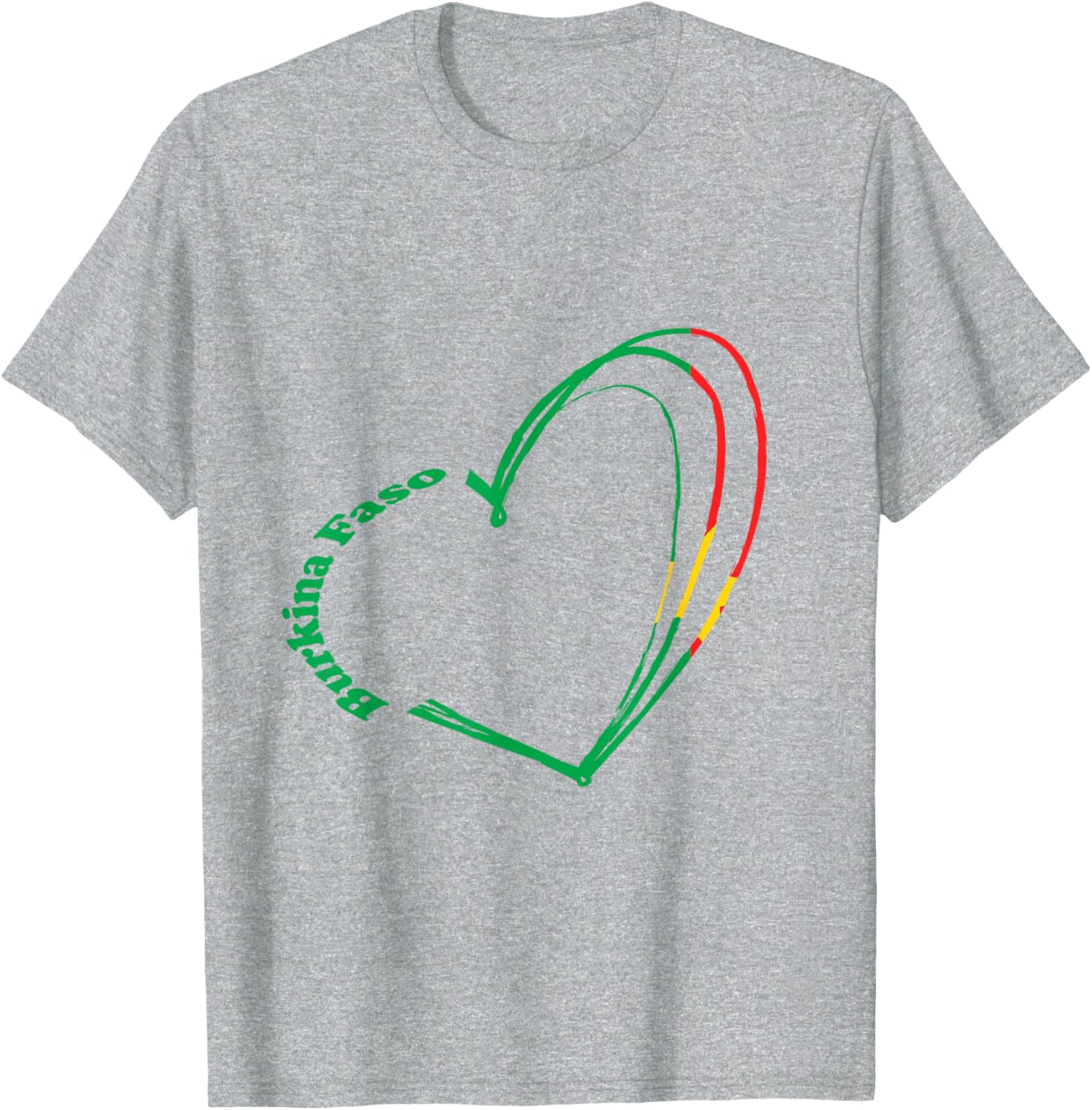 Burkina Faso Flag T-Shirt for Pride and Love of Burkina Faso - 9