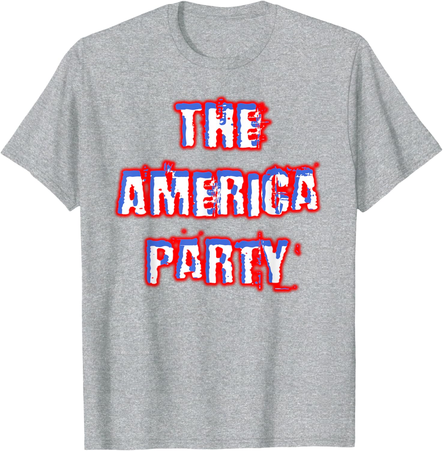 America Party Red White and Blue T-Shirt for Fun and Festive Wear - 11