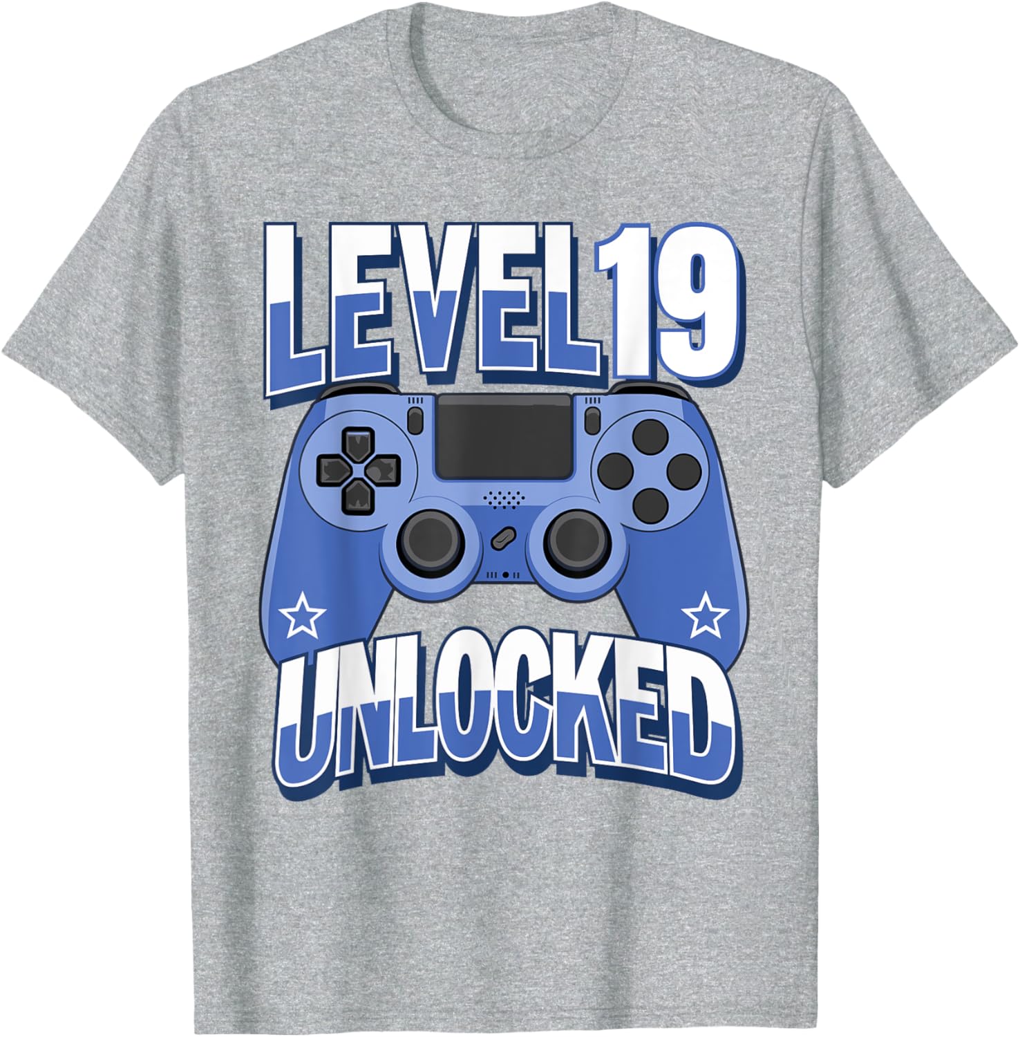 Funny Level 19 Unlocked Gamer T-Shirt for 19th Birthday Celebration - 5