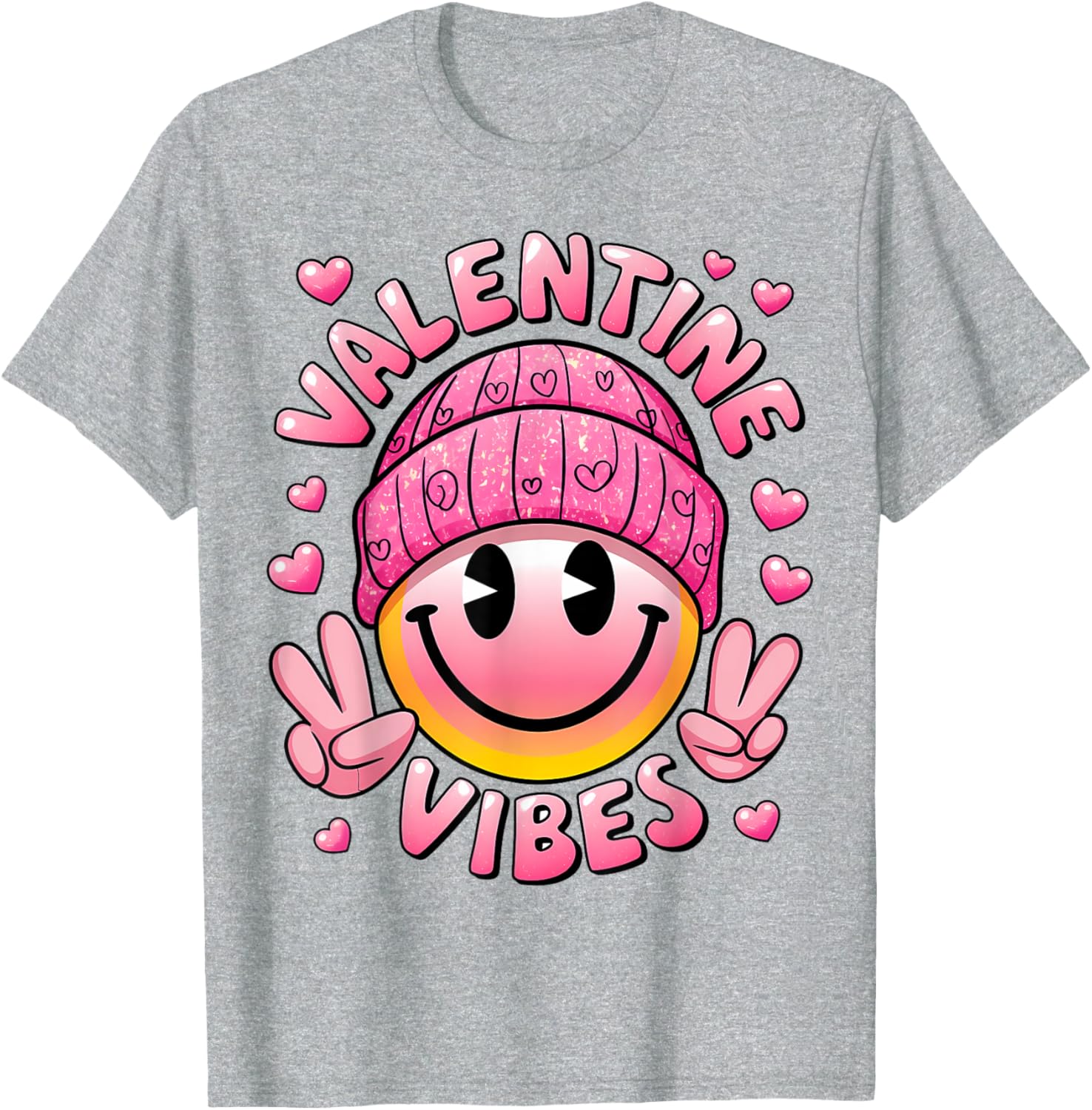 Valentine Vibes T-Shirt for Men, Women, and Kids - Perfect for Love Day - 28