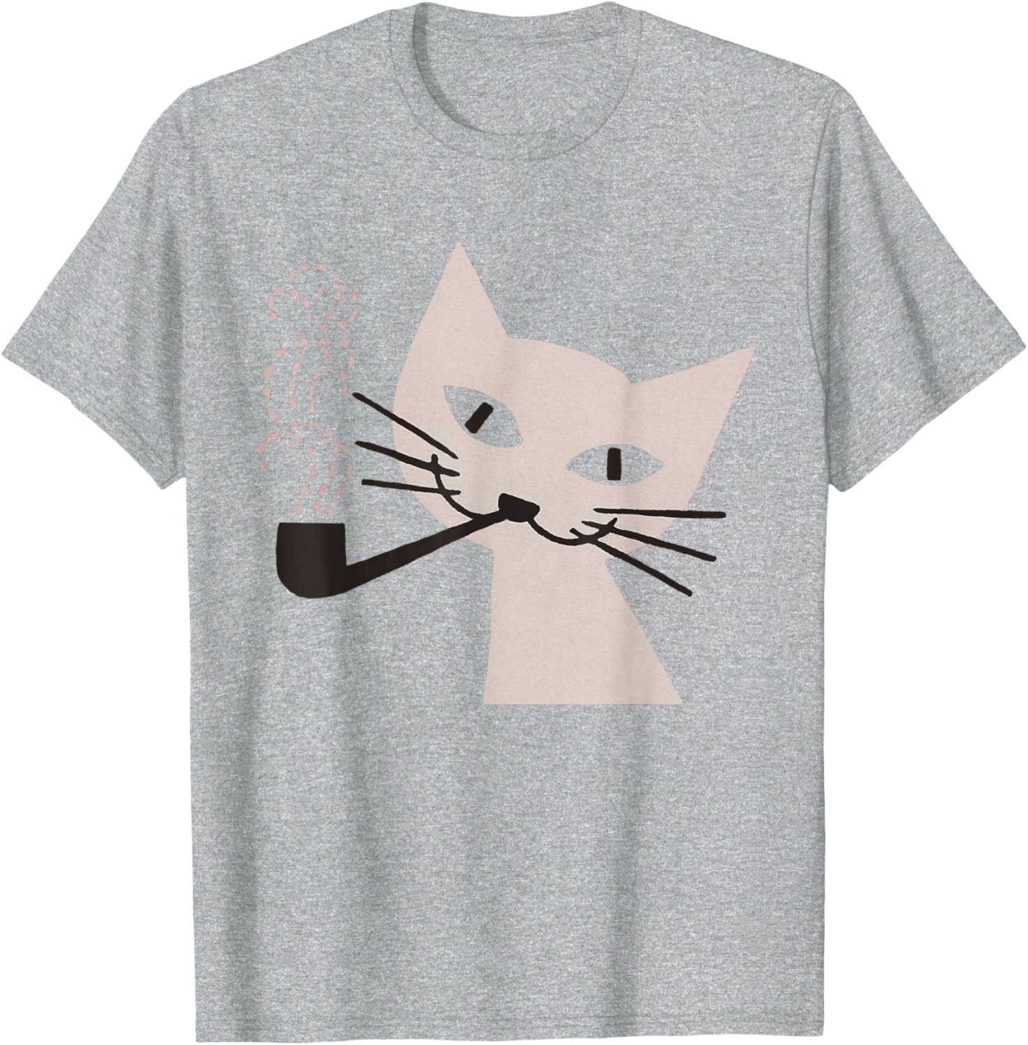 Retro 60s Vintage Cat Smoking Cigarette T-Shirt for Cool Cat Lovers - 19