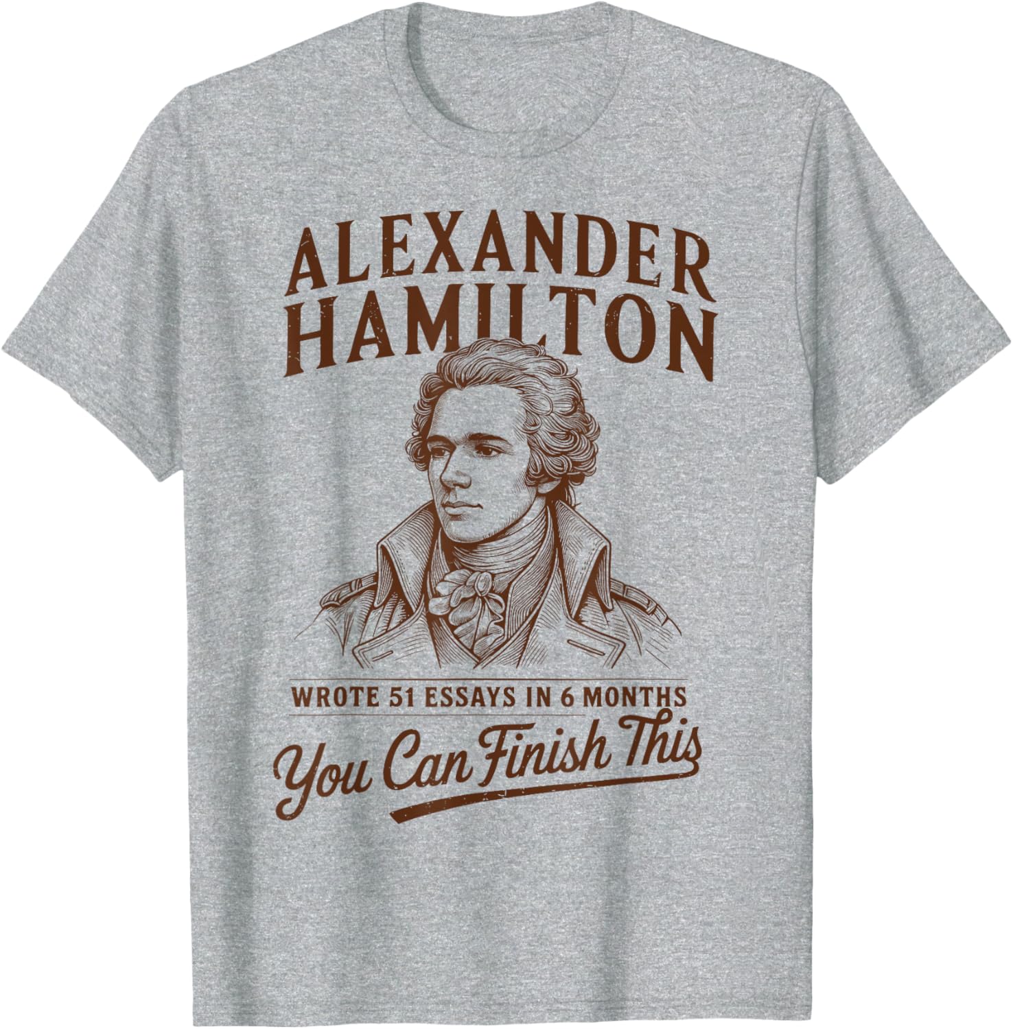 Vintage Alexander Hamilton 51 Essays T-Shirt for History Lovers - 3