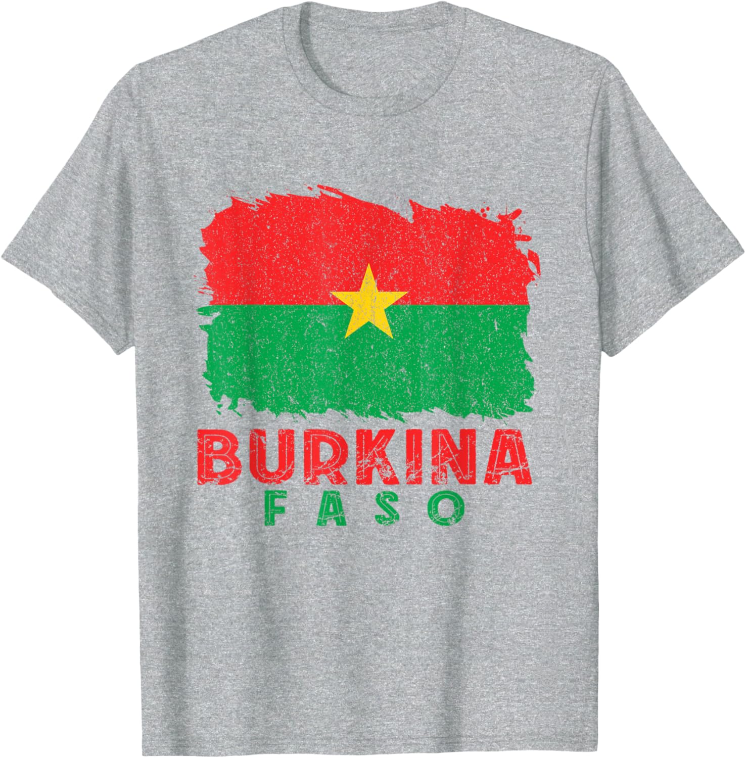 Burkina Faso Flag T-Shirt: Show Your Burkina Fasoan Roots and Pride - 24