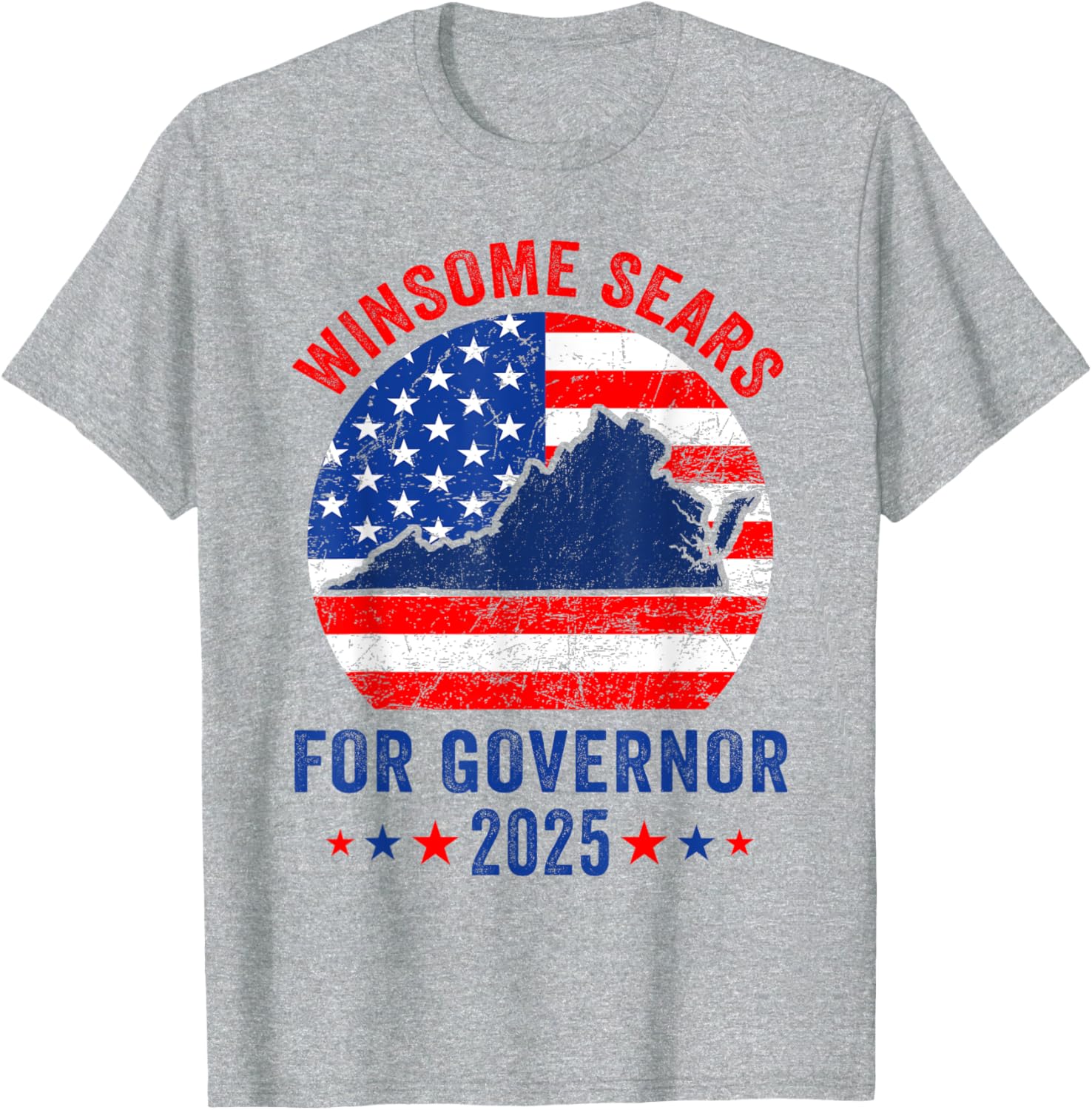 Winsome Sears Virginia Governor Election 2025 Republican T-Shirt for Supporters - 12
