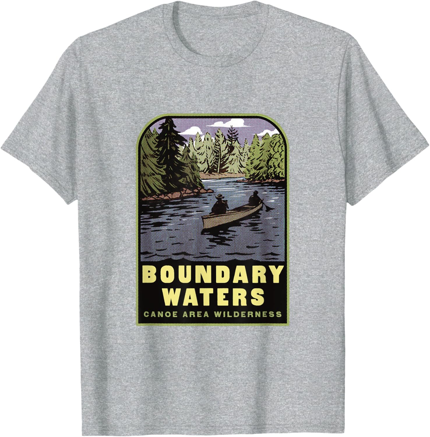 Boundary Waters Canoe Area Minnesota T-Shirt for Outdoor Adventures - 3