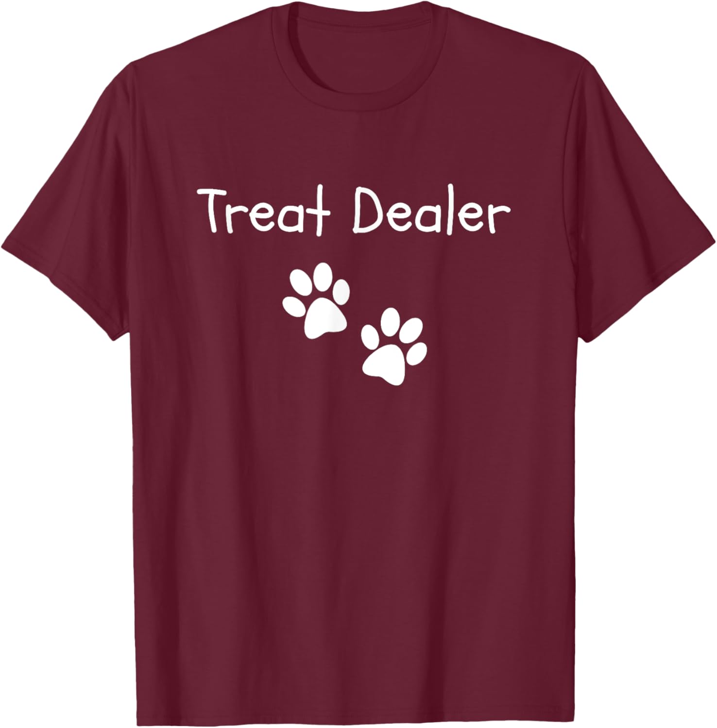 Funny Dog Lover T-Shirt for Men, Women, and Kids with Paw Print Design - 12