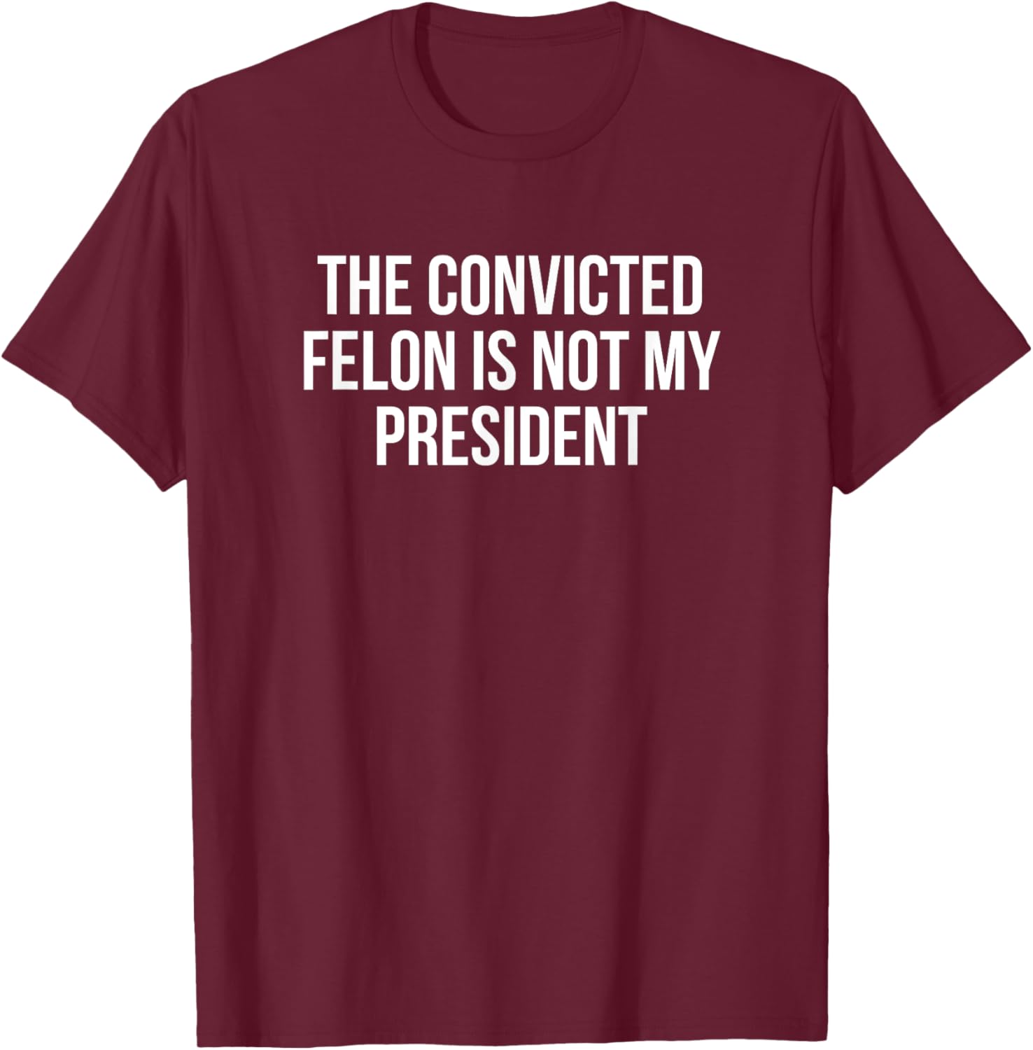 Funny Convicted Felon T-Shirt Statement Shirt for Protest Enthusiasts - 10