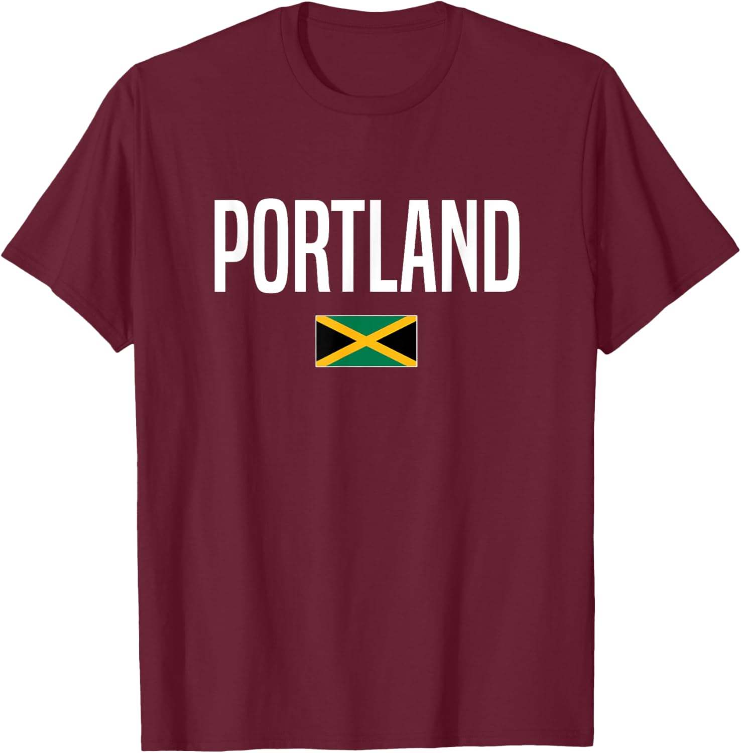 Portland Jamaica T-Shirt for Men and Women - Stylish Island Vacation Wear - 5