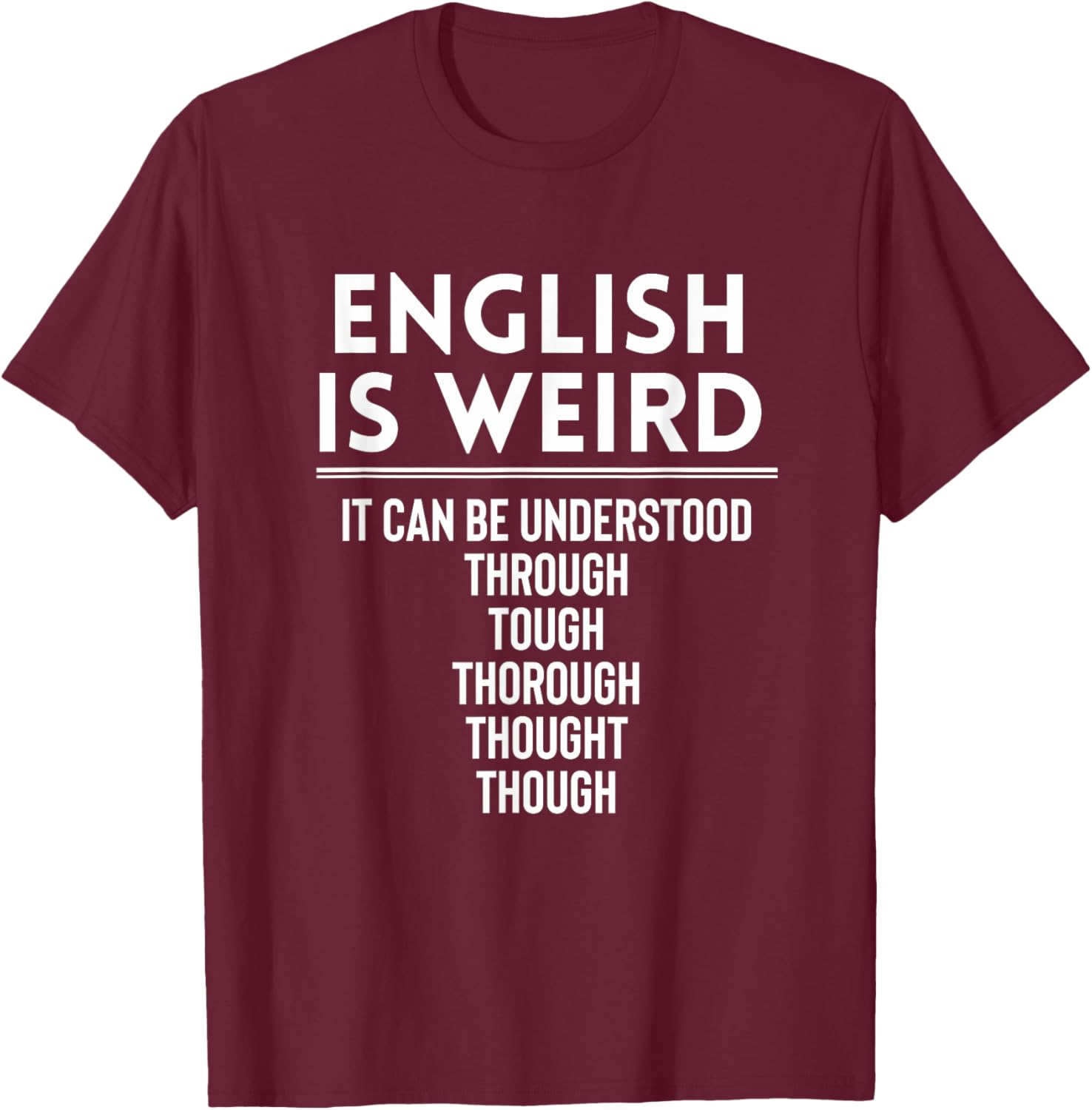 Funny Grammar T-Shirt for English Teachers - Perfect Back to School Gift - 26