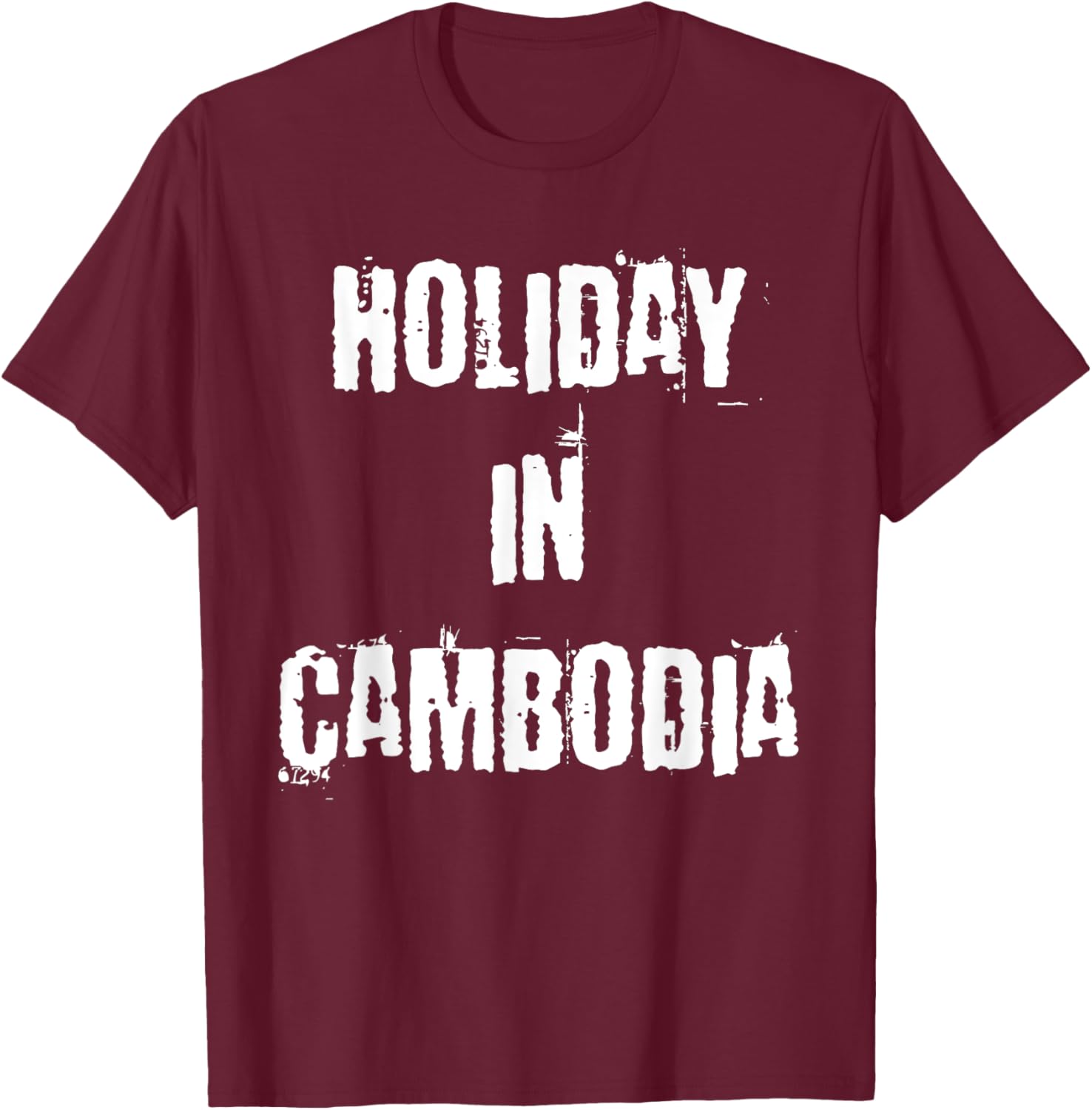 Holiday in Cambodia T-Shirt for Travelers Fashionable Casual Wear - 21