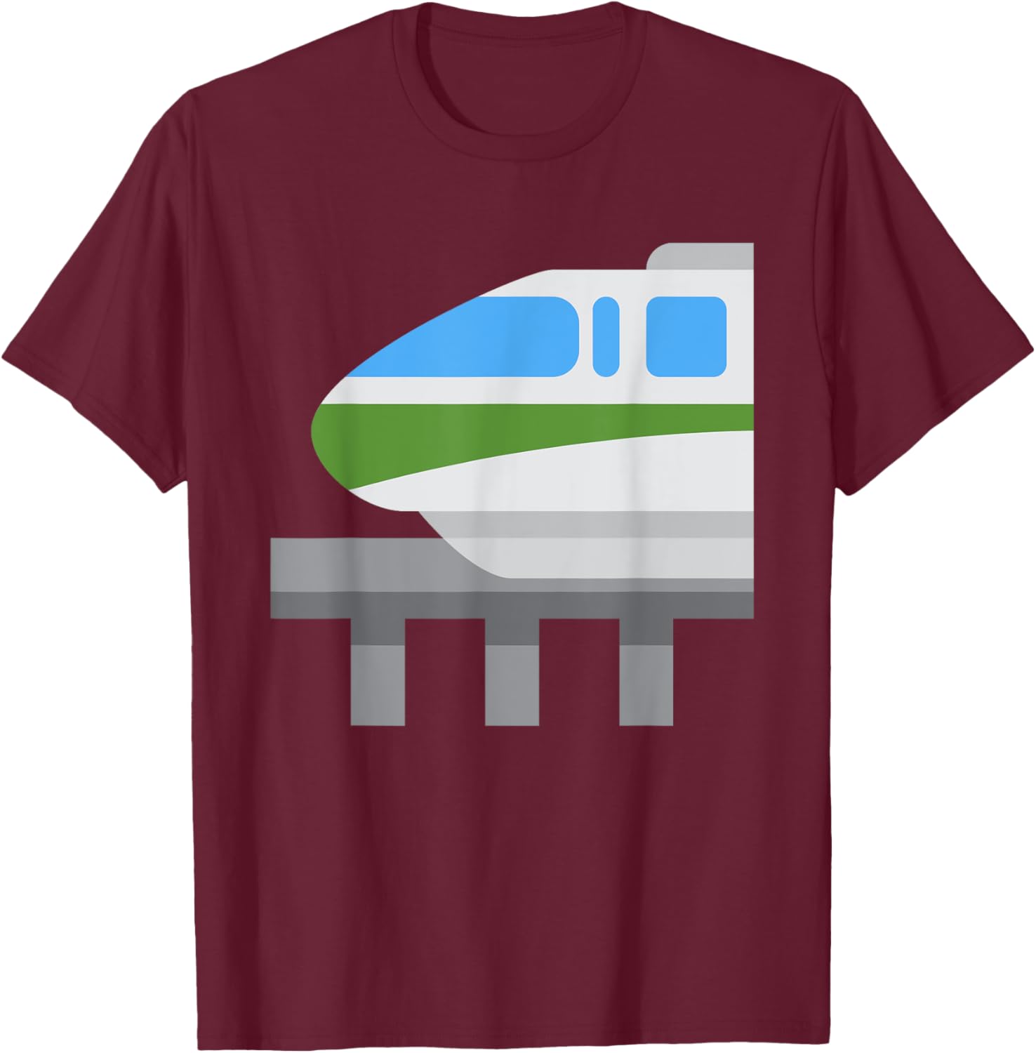 Monorail Adventure T-Shirt for Fans of Trains and Travel Enthusiasts - 8
