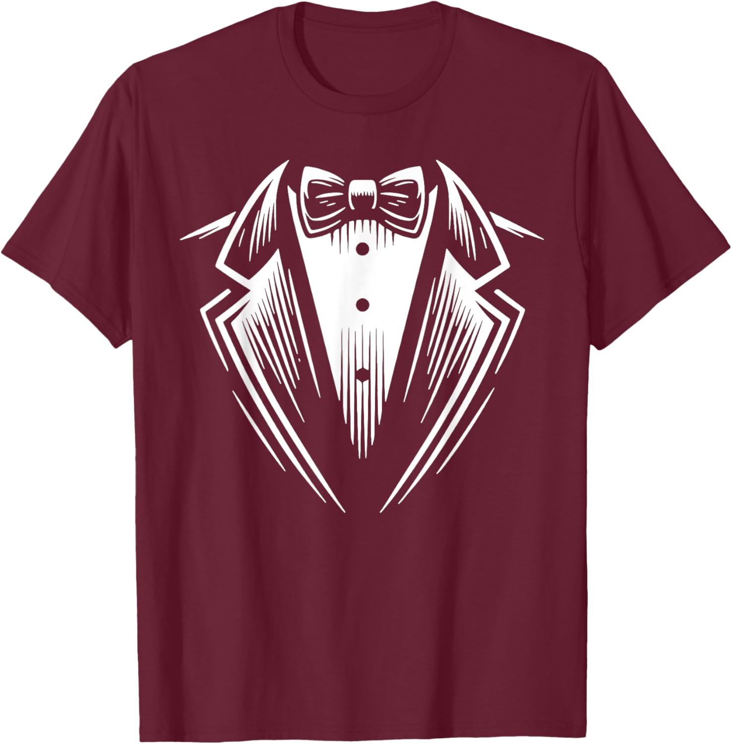 Funny Tuxedo T-Shirt for Weddings, Prom, and Bachelor Parties - 13