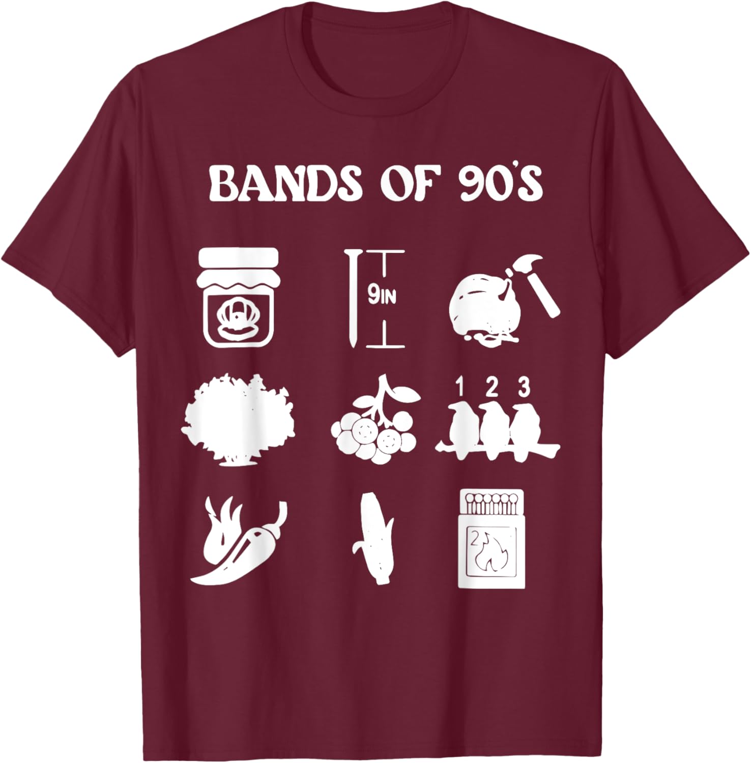 Retro 1990s Bands T-Shirt for 90s Music Lovers - Stylish Vintage Apparel - 19