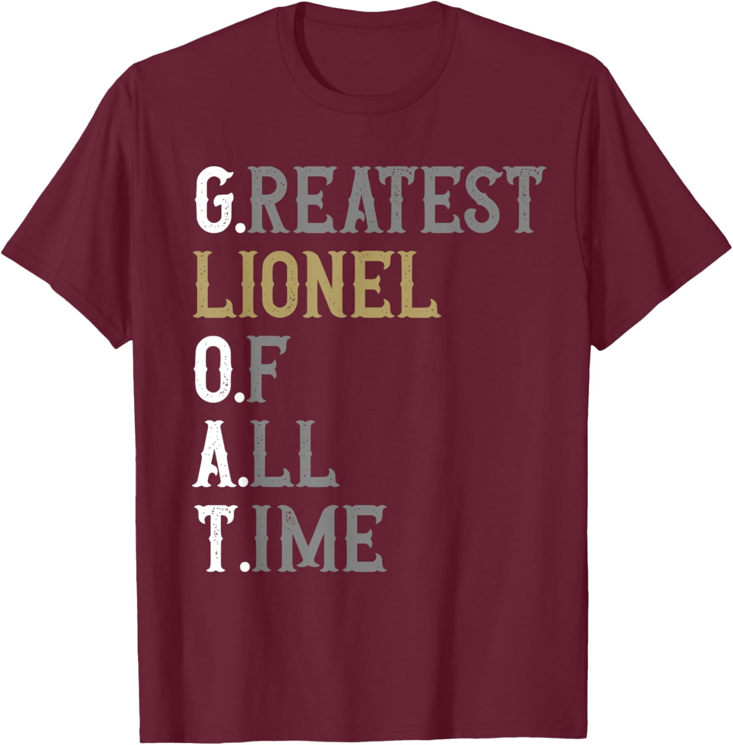 Greatest Lionel T-Shirt GOAT Design Perfect for Fans of Soccer Legends - 3