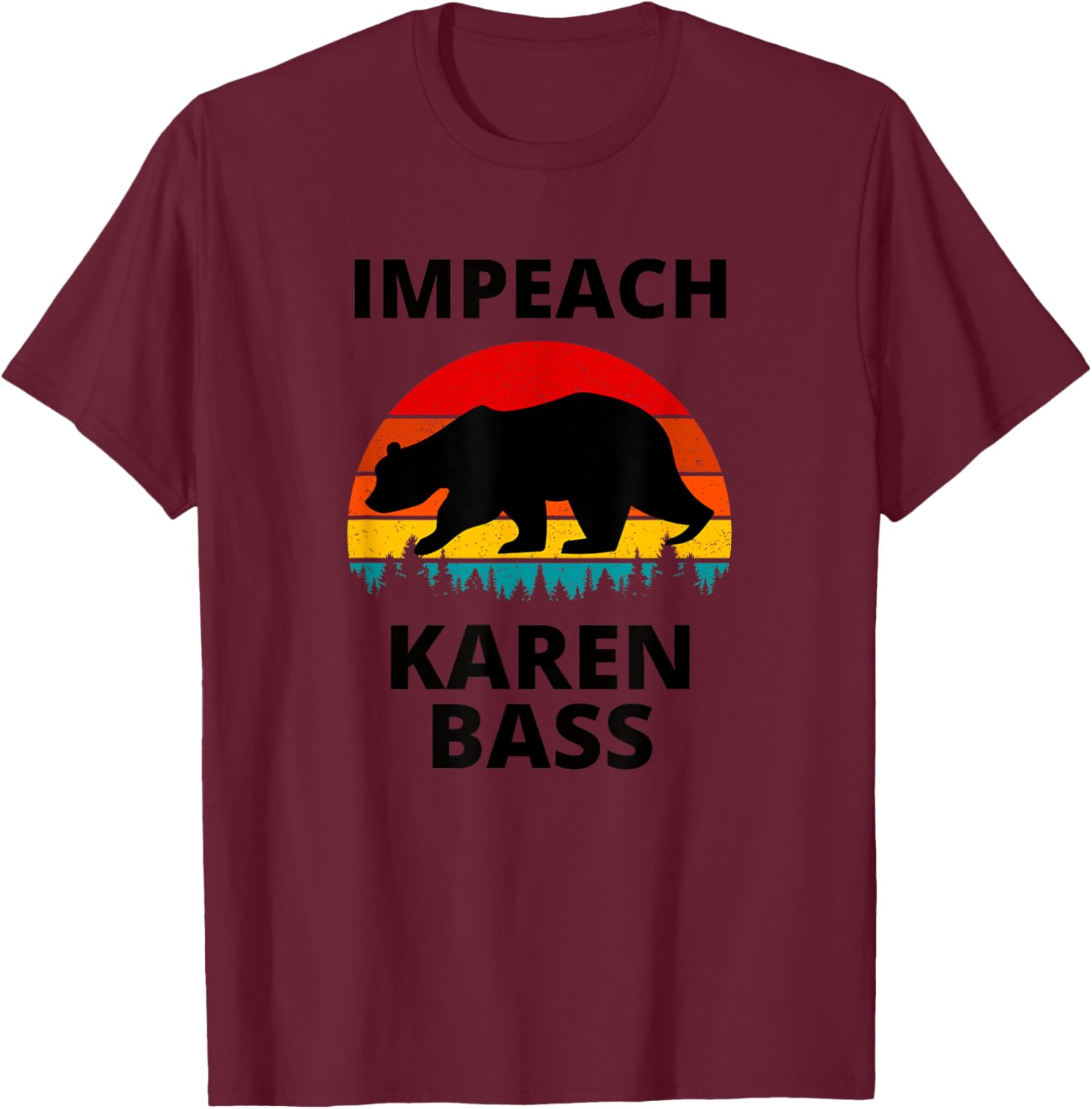 Impeach Karen Bass T-Shirt for Supporters of LA Mayor Accountability - 7