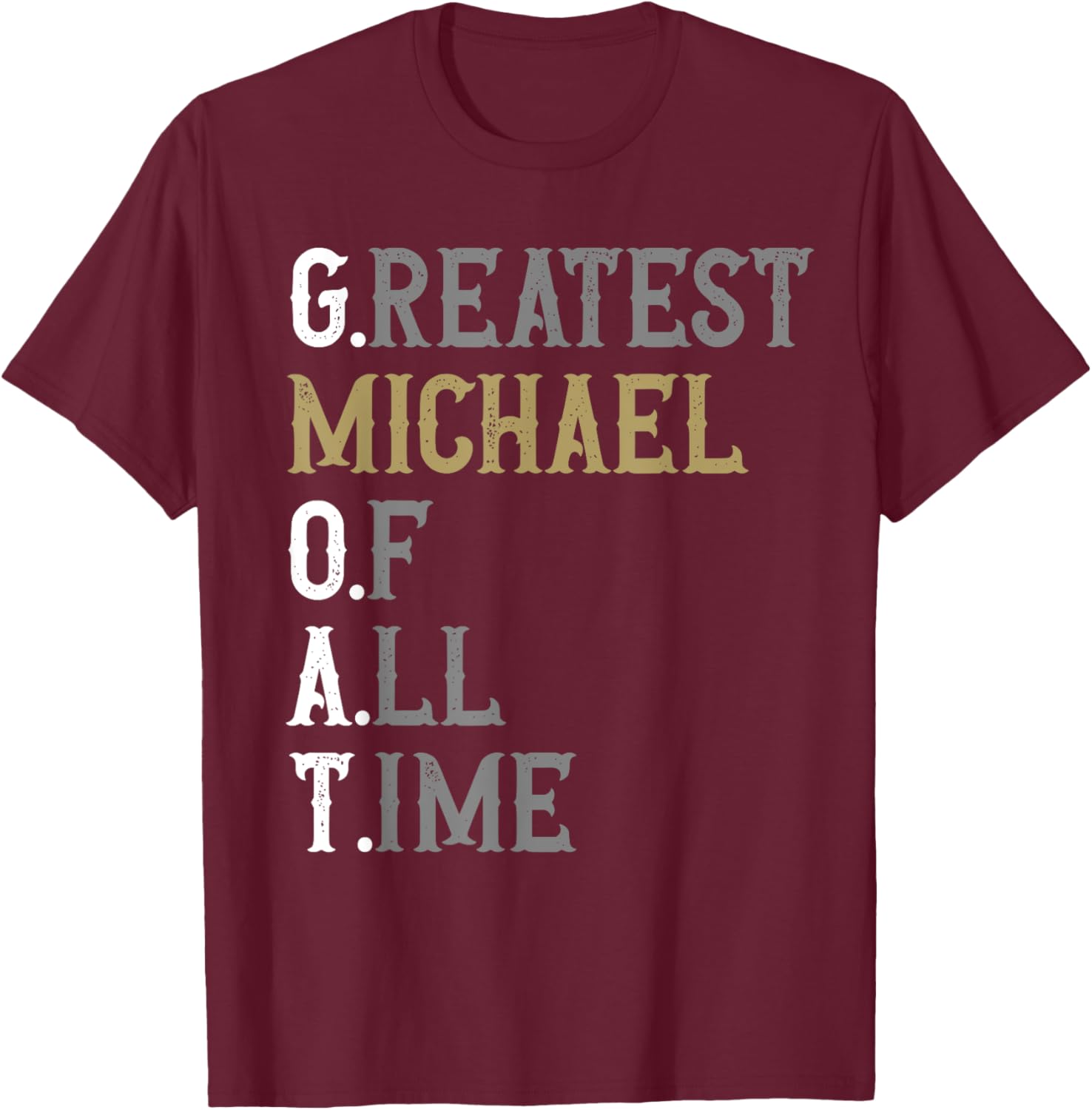 Greatest Michael of All Time T-Shirt for Fans of Basketball Legends - 10