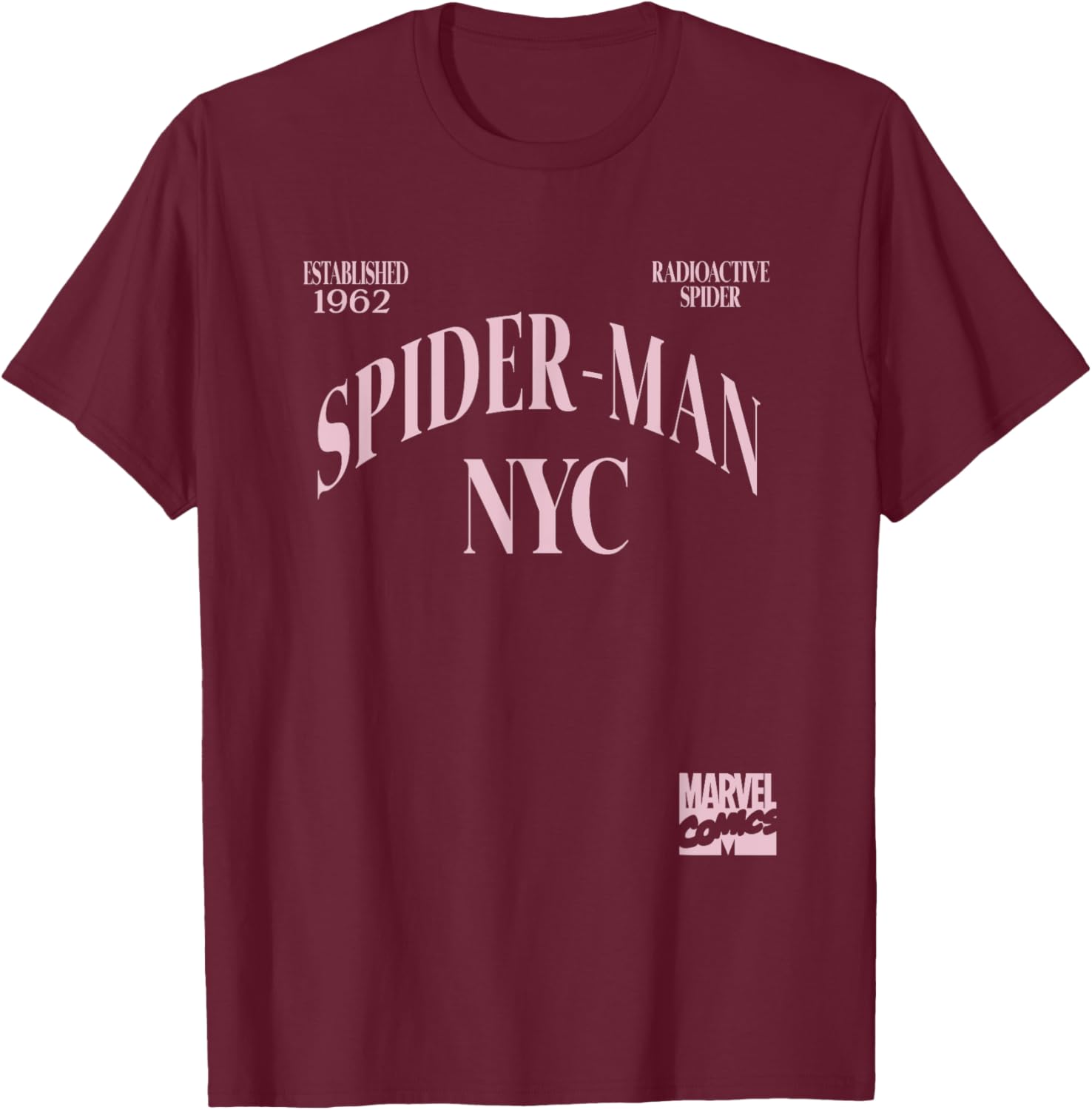 Marvel Comics Spider-Man NYC Vintage Radioactive T-Shirt for Fans - 5
