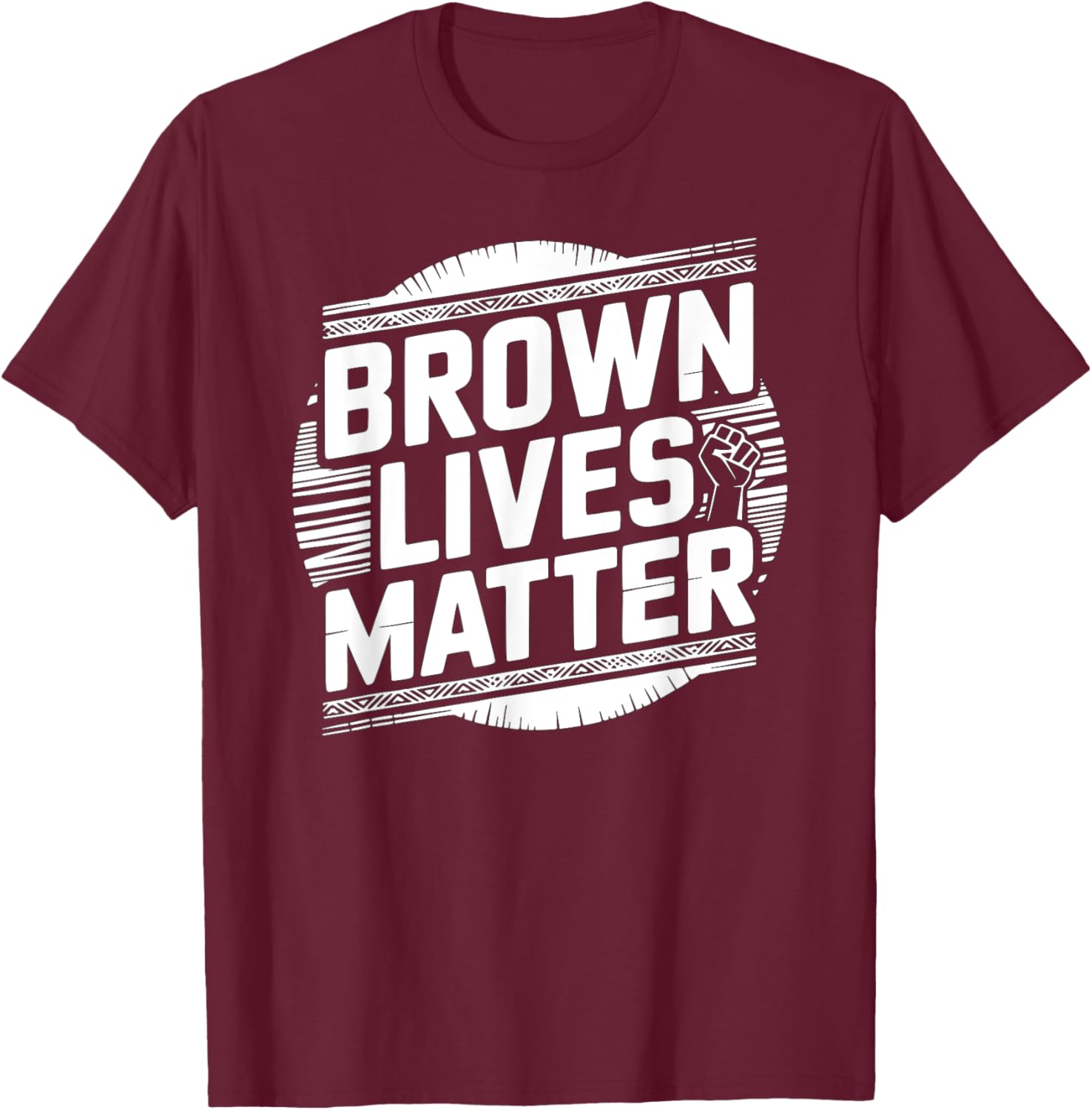 Brown Lives Matter Pro-Immigration Unity T-Shirt for Activism Support - 15
