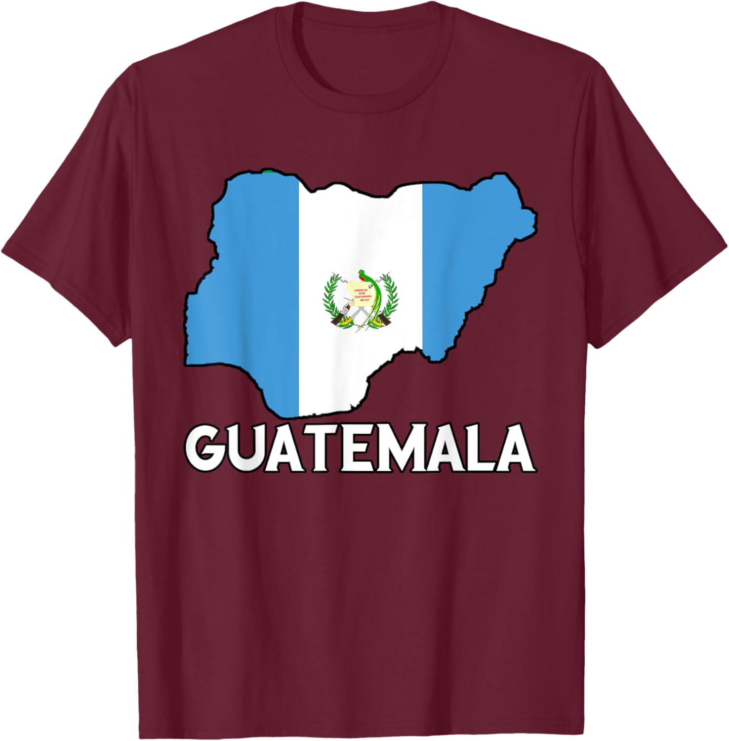 Guatemalan Pride T-Shirt with Flag Map for Cultural Connection - 14